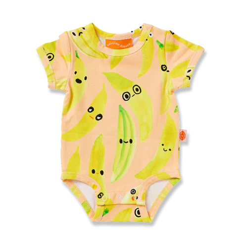Peel Party Shortsleeve Bodysuit