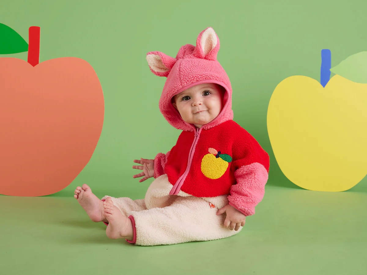 Sherpa Roosuit - A Is For Apple Baby - Image 3