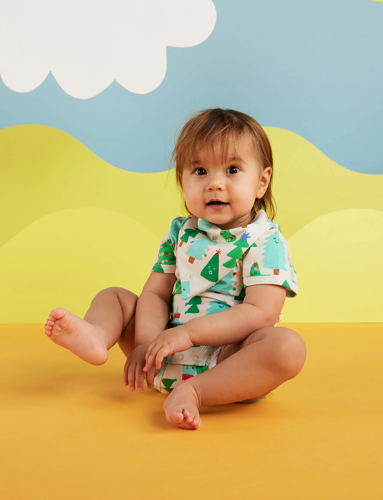 Halcyon Nights Short Sleeve Bodysuit - Twinkle Twinkle - Image 2