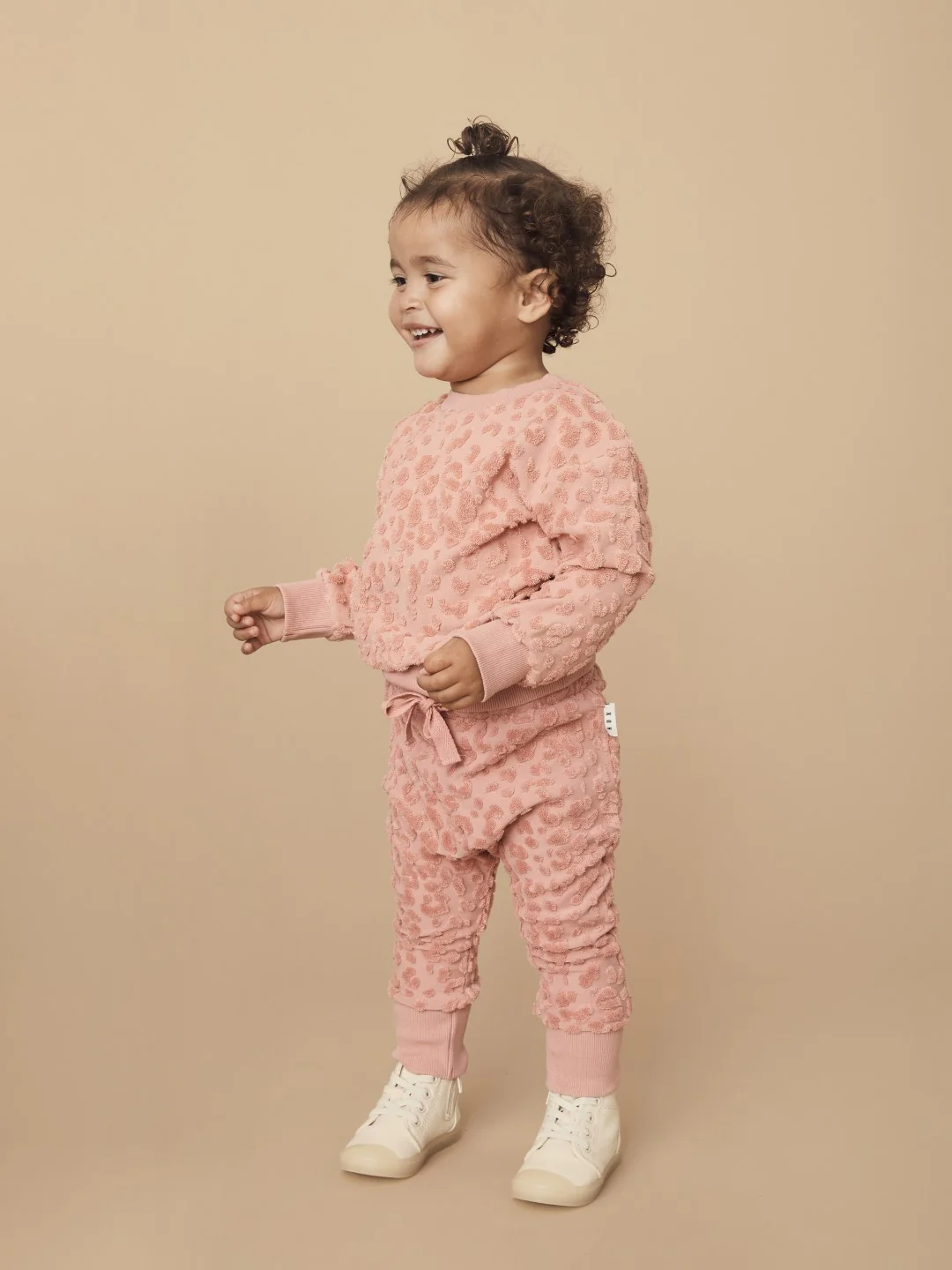 Huxbaby AW22 Drop 1 Terry Sweatshirt - Dusty Rose - Image 2