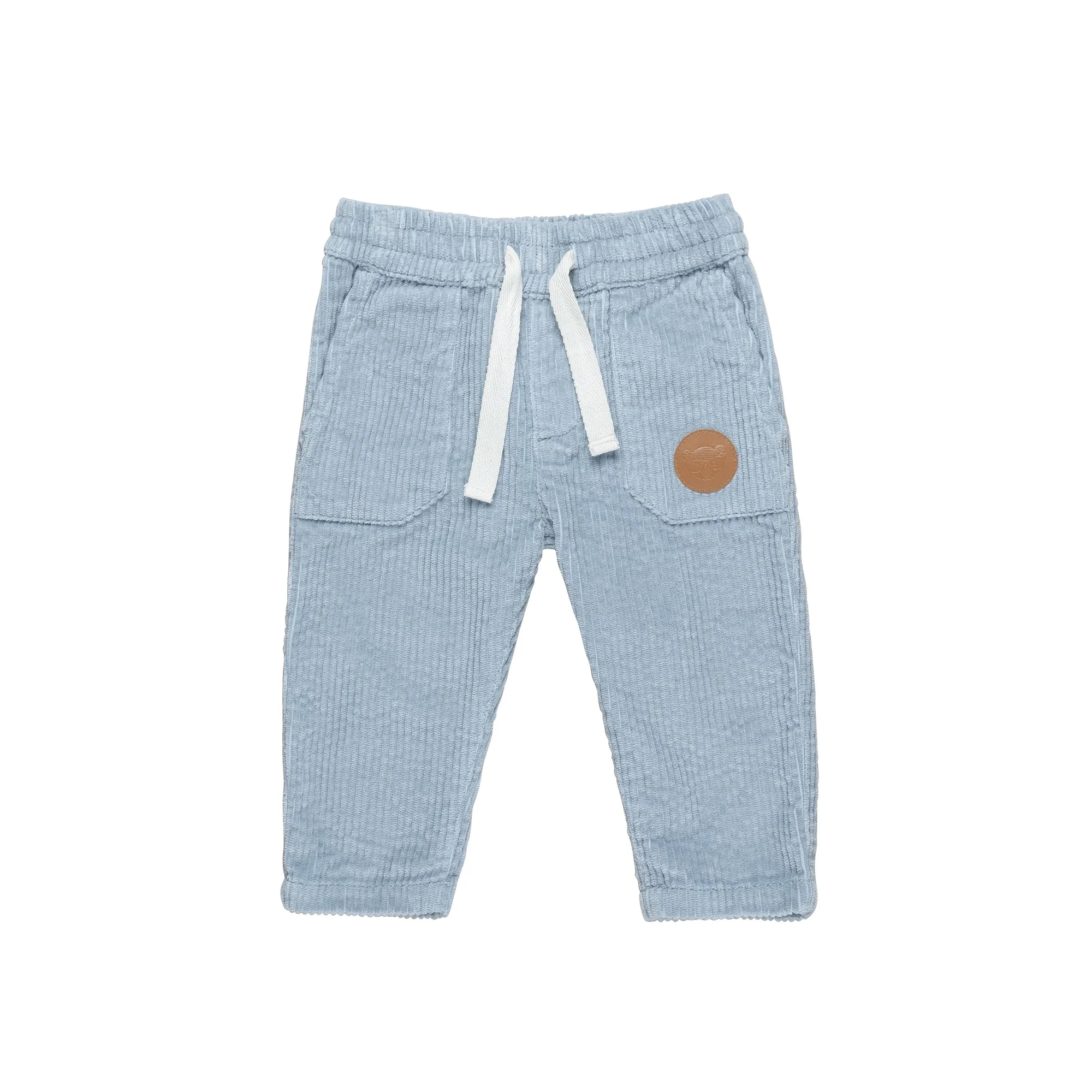 Huxbaby AW22 Drop 1 Cord Pant - Dusty Blue
