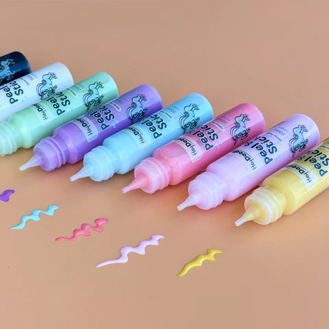Peel & Stick Glitter Paint - Easy Peel and Stickable Colours - Image 2