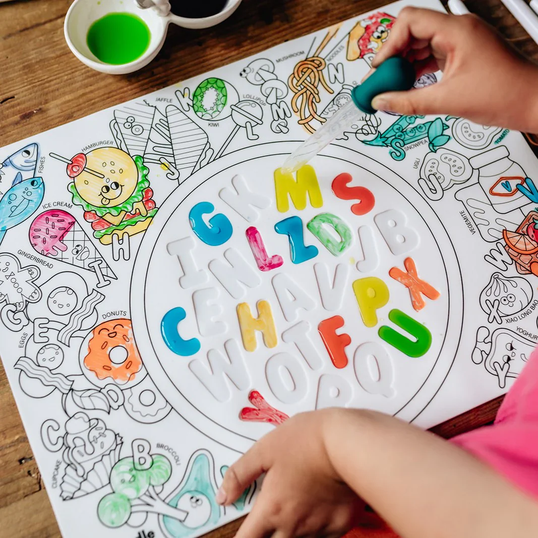 Sensory Mat Alphabet Soup - Image 2