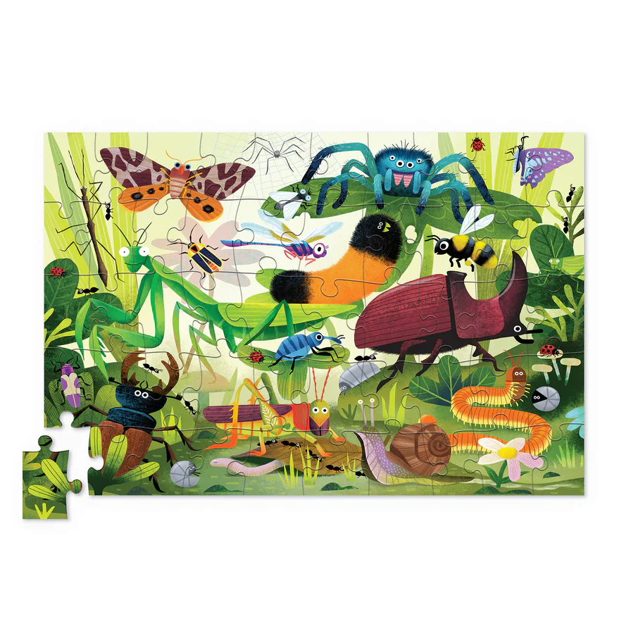 Holographic Puzzle 50 pc - Backyard Bugs - Image 2
