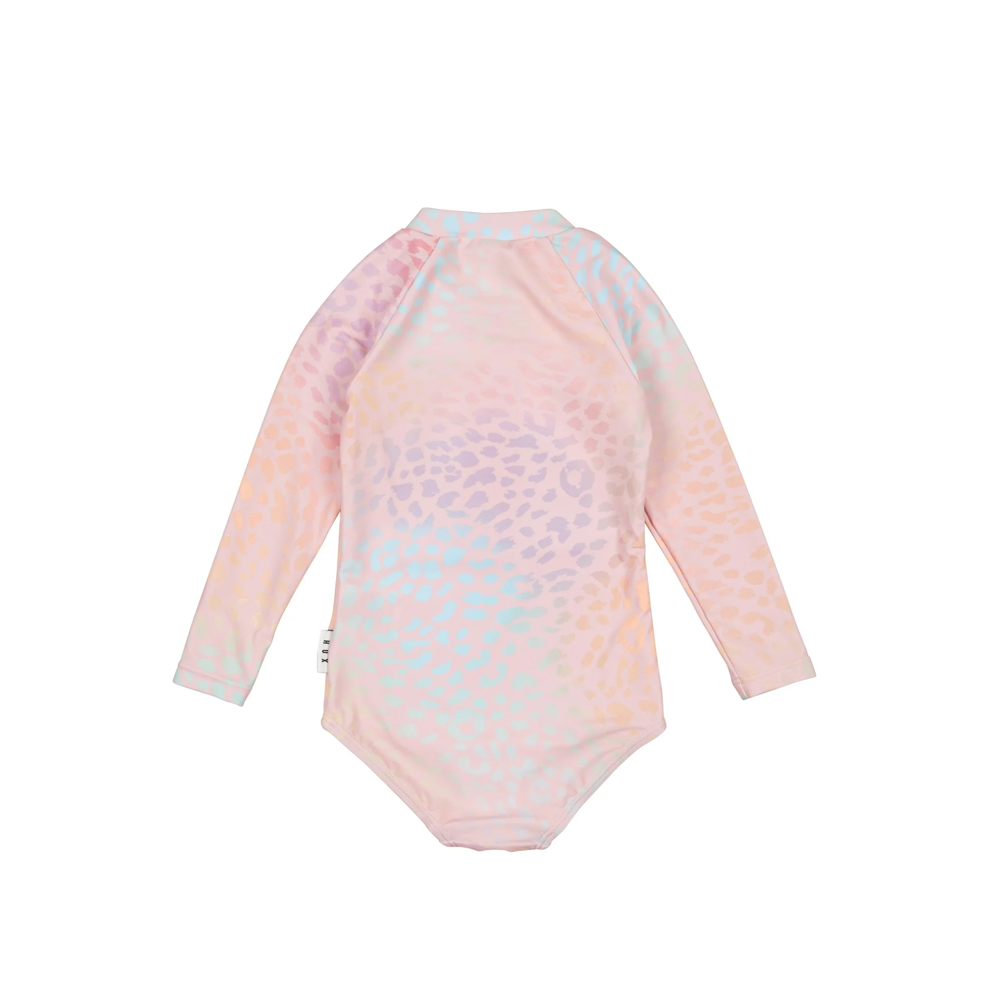 Animal Swirl Zip Swimsuit - Multi - Image 3