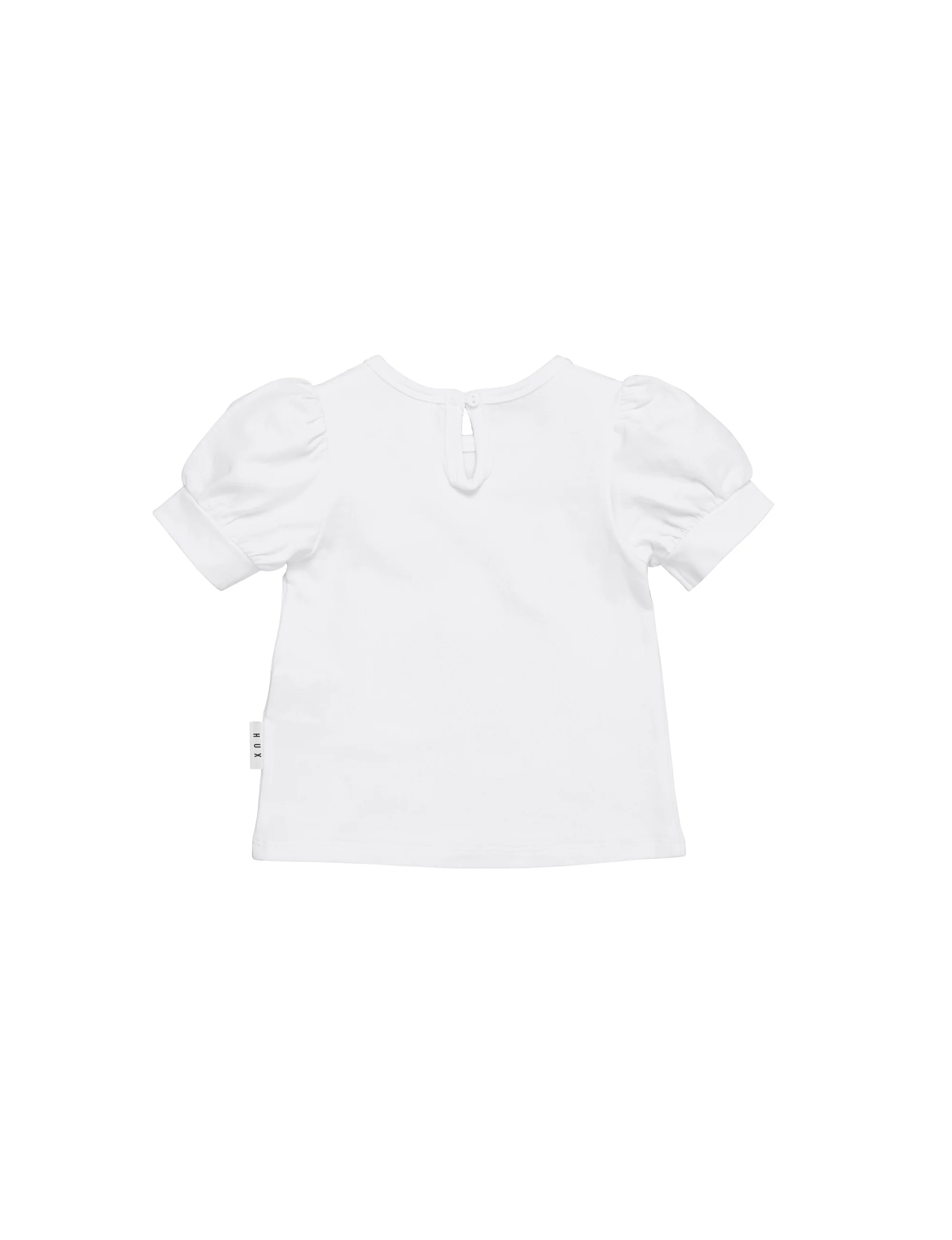 Huxbaby Apple Bear Puff T-Shirt - White - Image 6