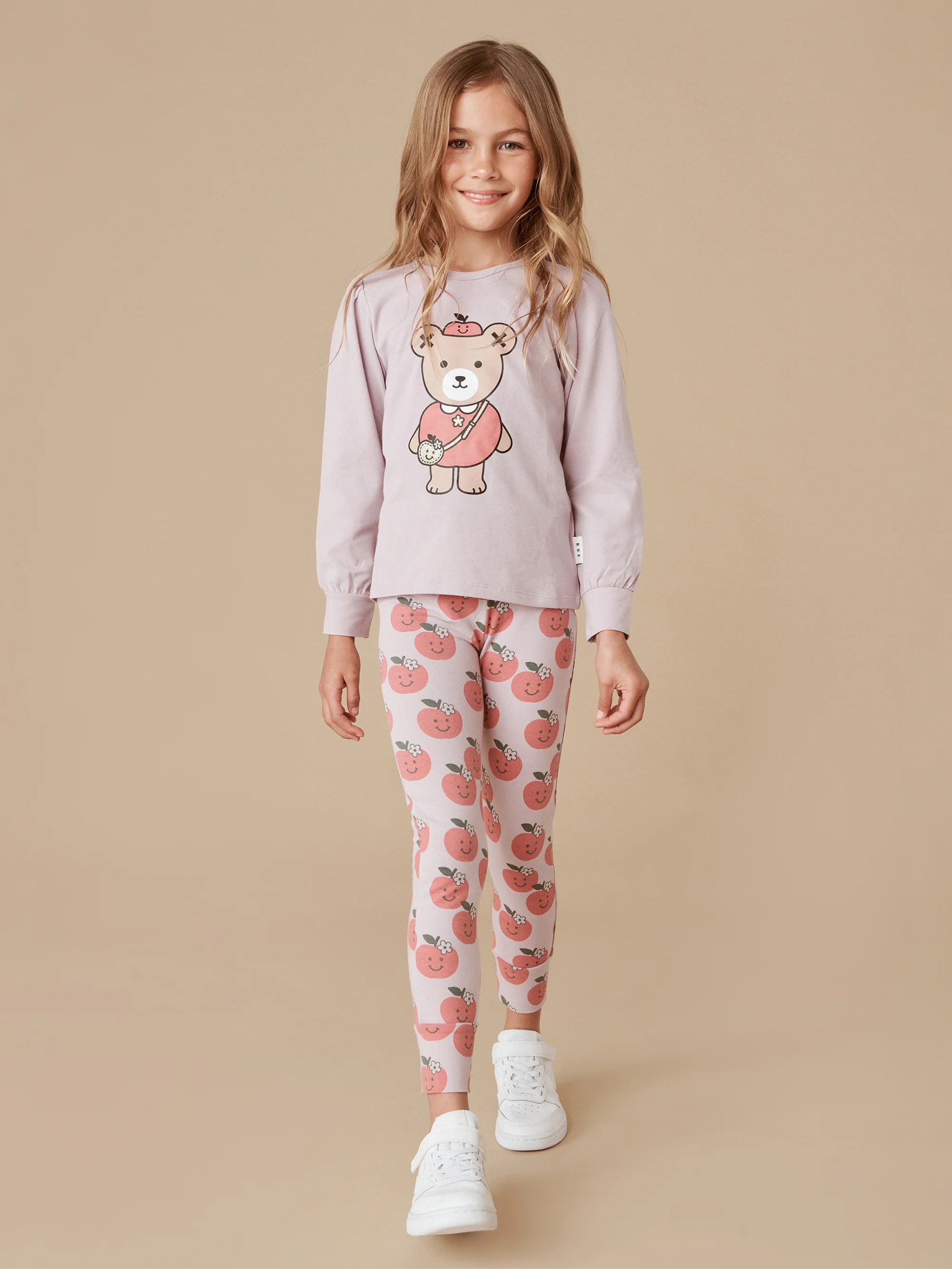 Huxbaby Apple Legging - Lavender - Image 6