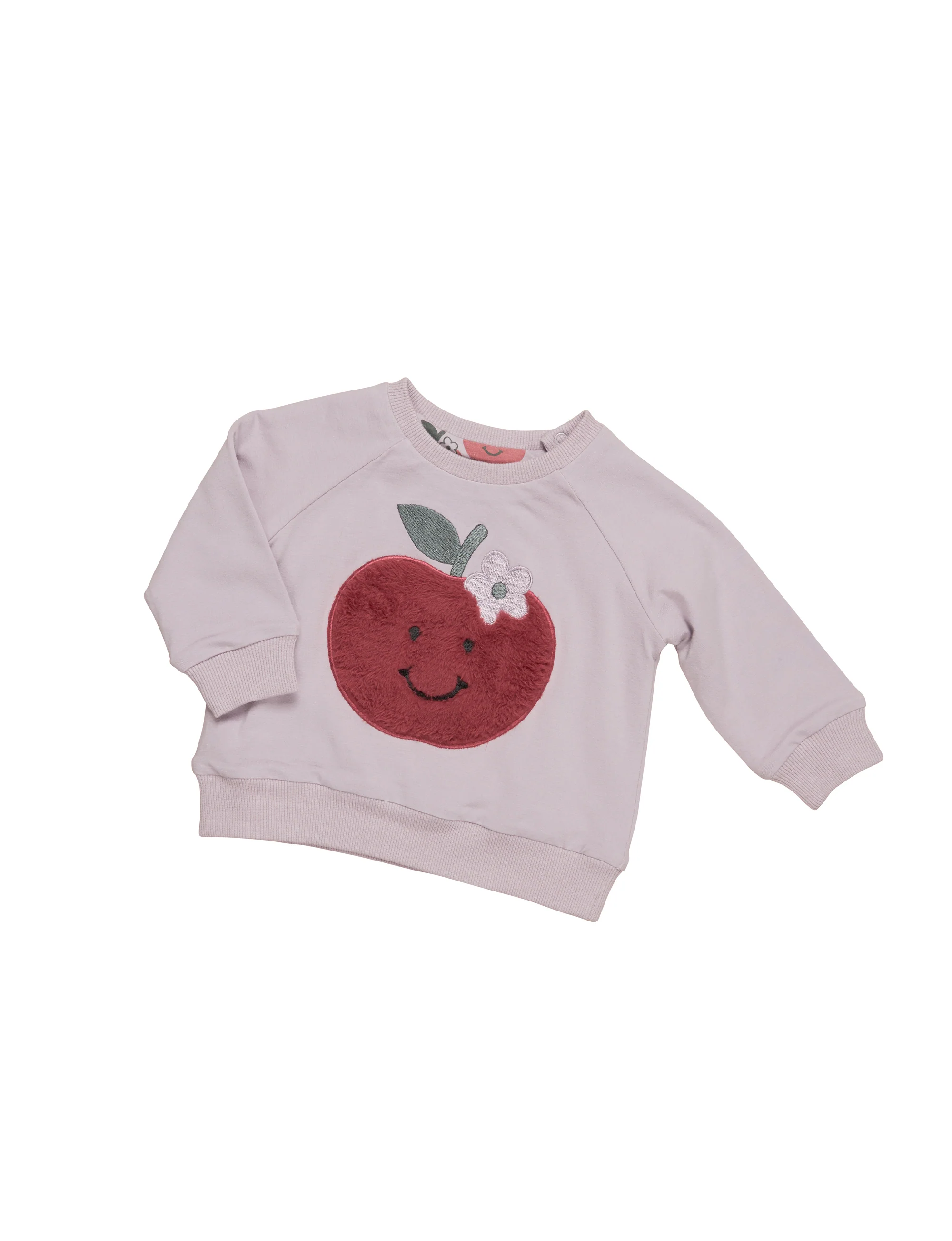 Huxbaby Apple Reversible Sweatshirt - Lavender - Image 5