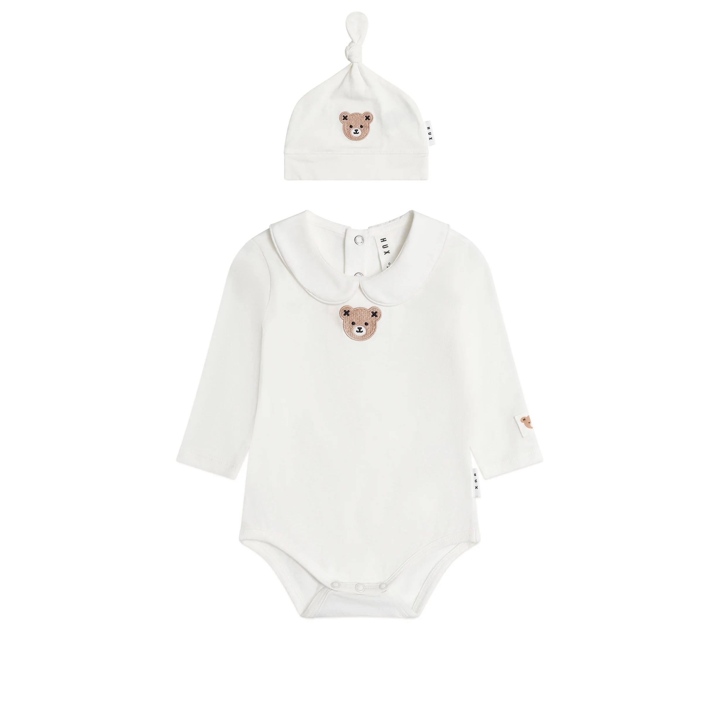 Huxbaby Baby's First Outfit Romper & Hat