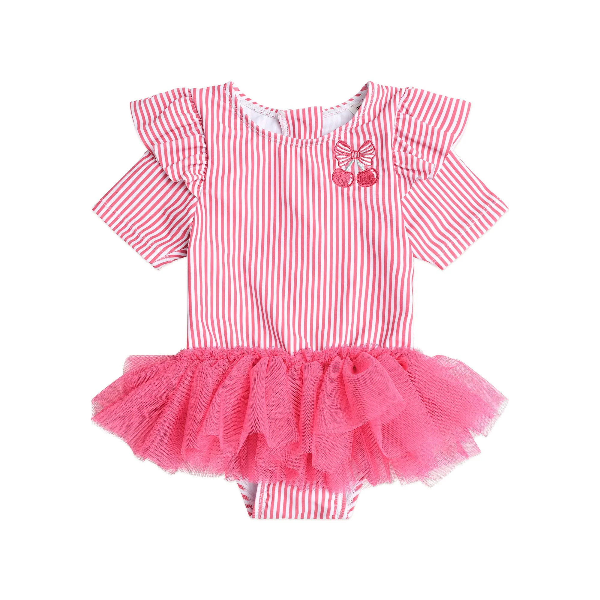 Ballerina Swimsuit Cherry Pie Stripe