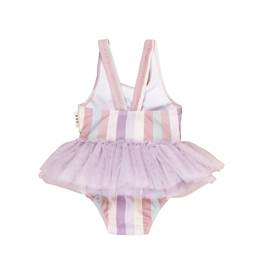 Huxbaby Ballet Swimsuit - Rainbow Stripe - Image 3
