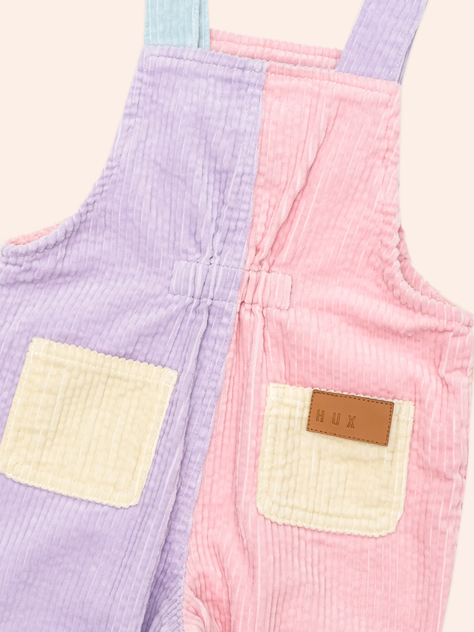 Huxbaby Blush Colour Block Overall - Image 4