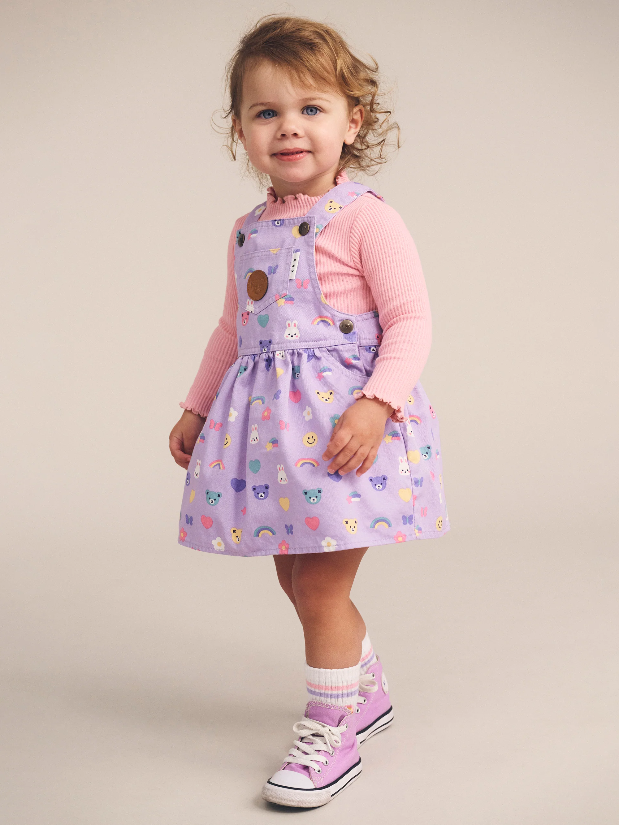 Huxbaby Blush Rib Skivvy - Image 4