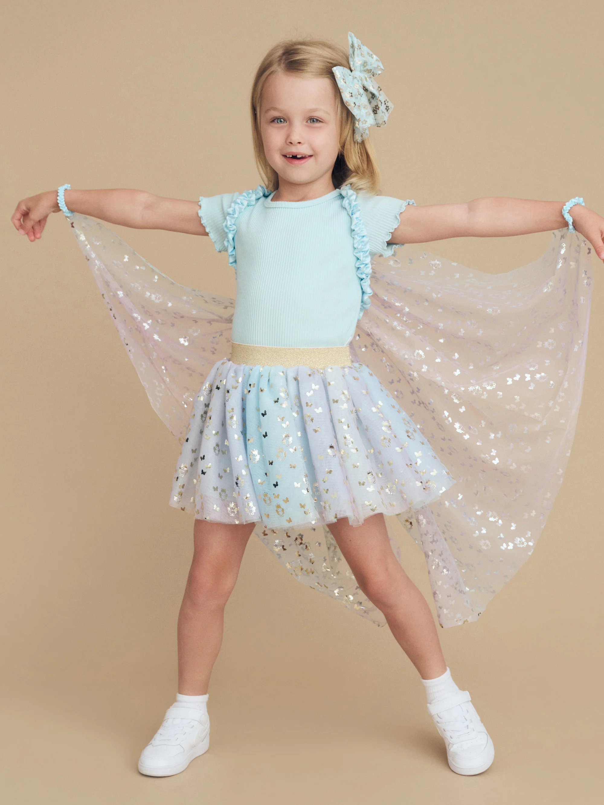 Huxbaby Butterfly Unicorn Tulle Skirt - Image 4