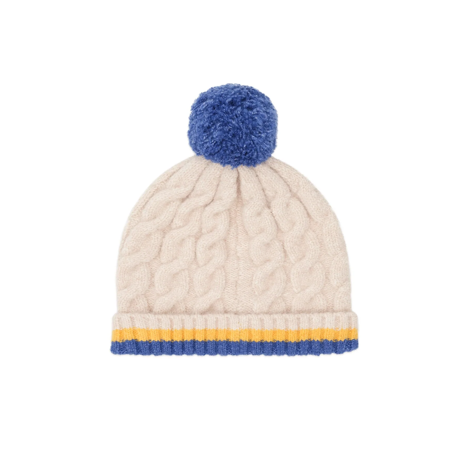 Cable Stripe Beanie - Image 5