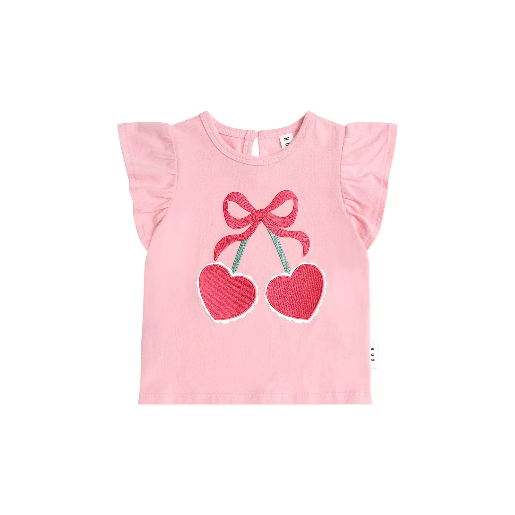 Cherry Heart Frill Tee