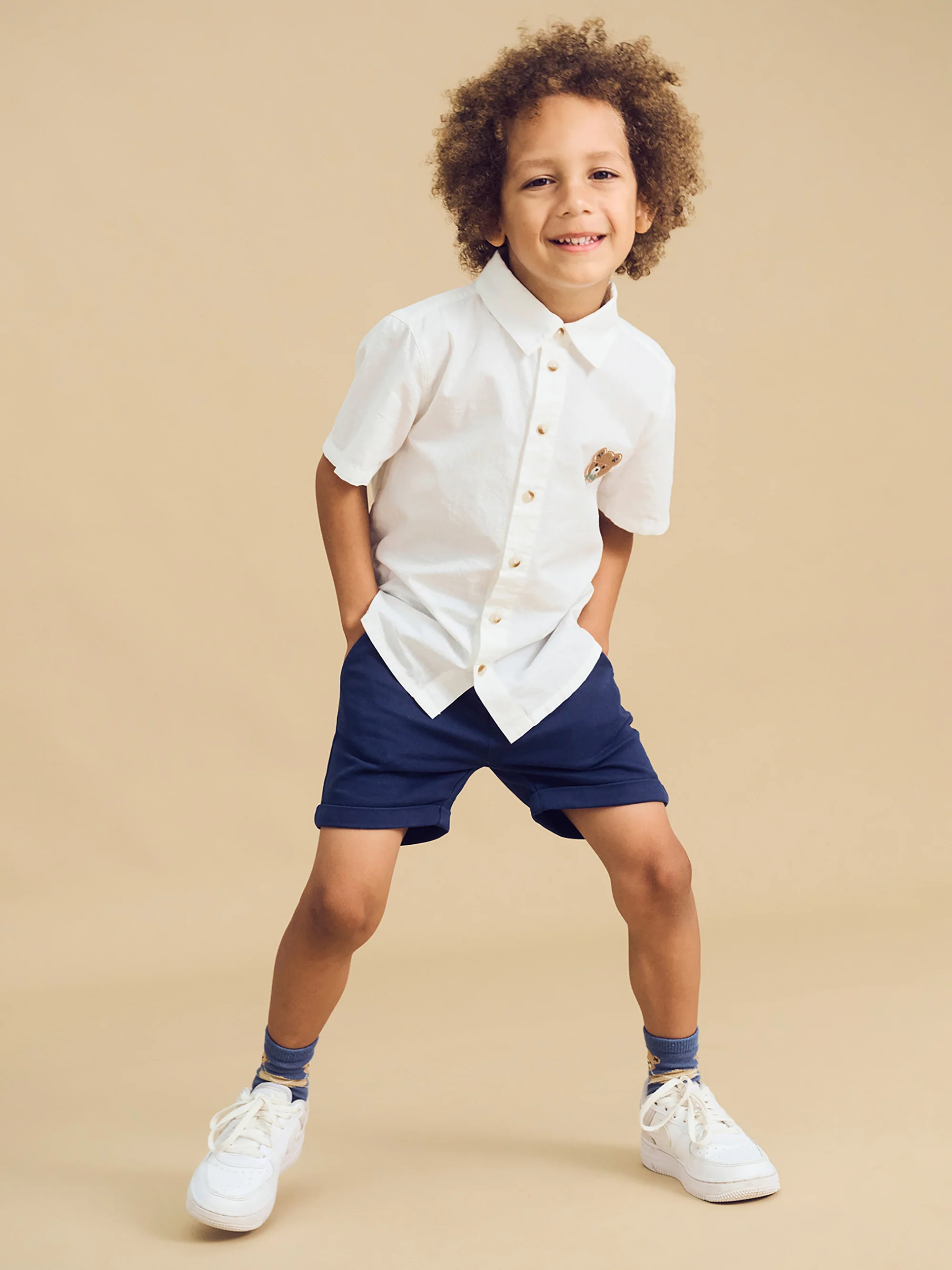 Chino Short - Navy - Image 4