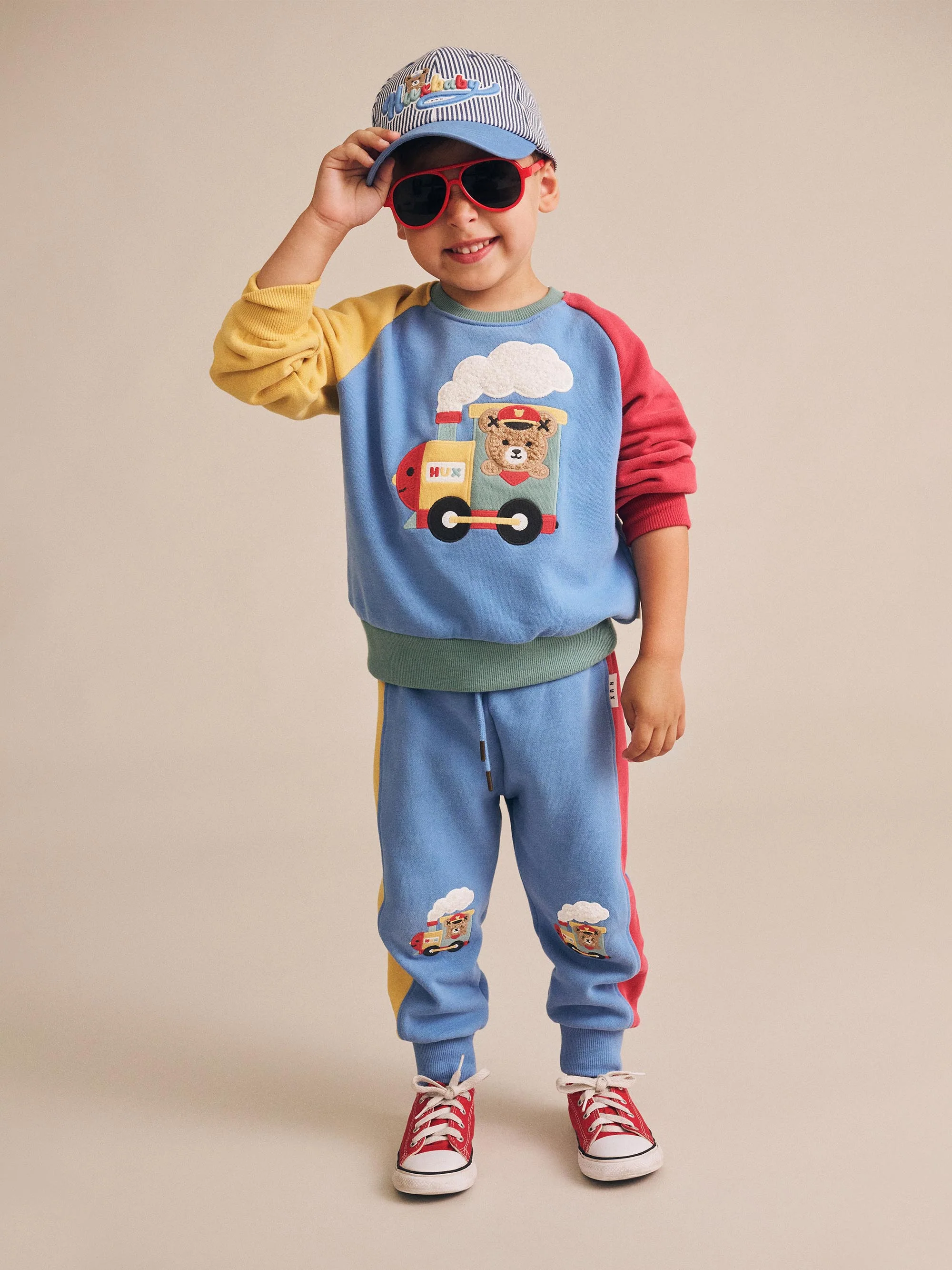 Huxbaby Choo Choo Huxbear Track Pants - Image 2