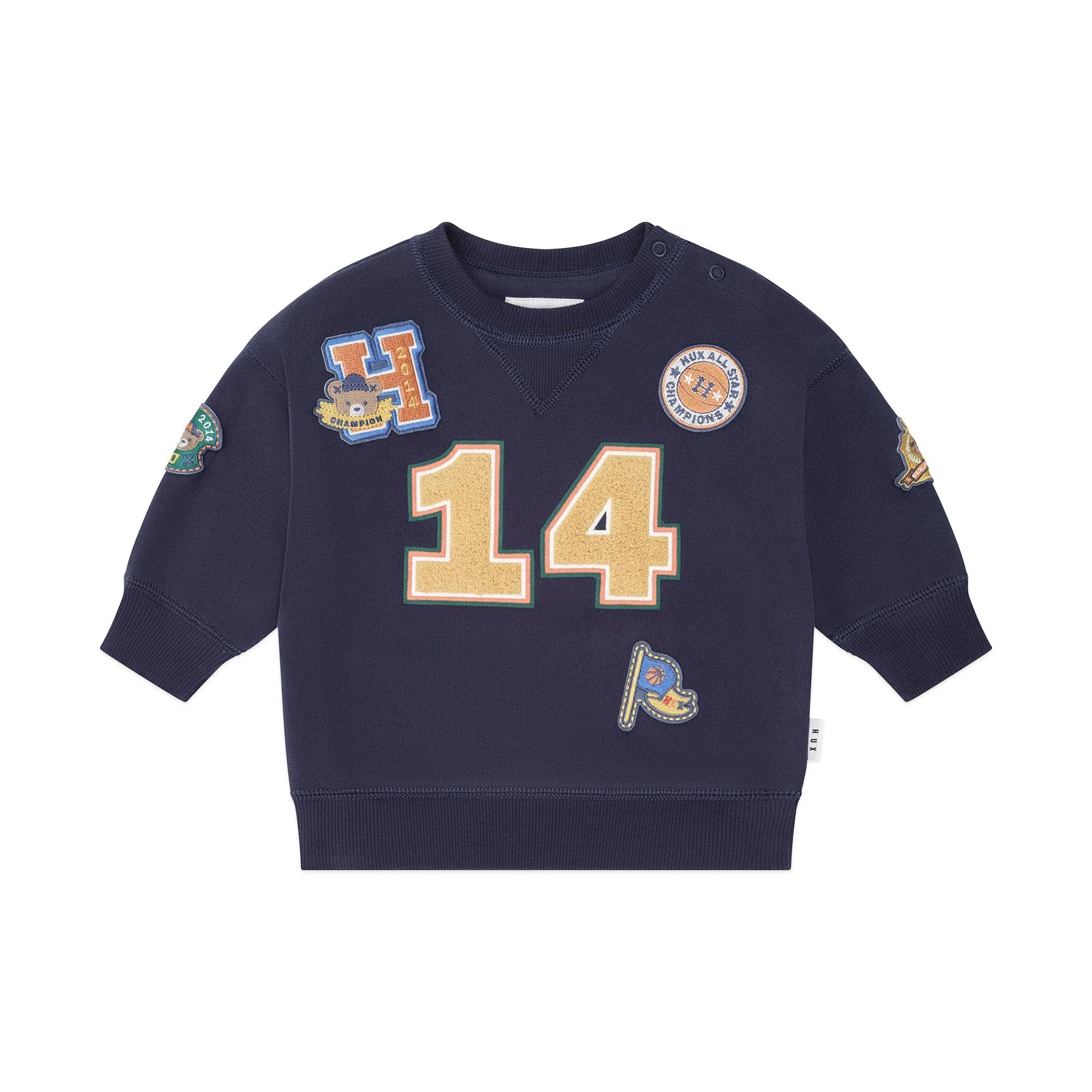 Collegiate Patches Sweatshirt