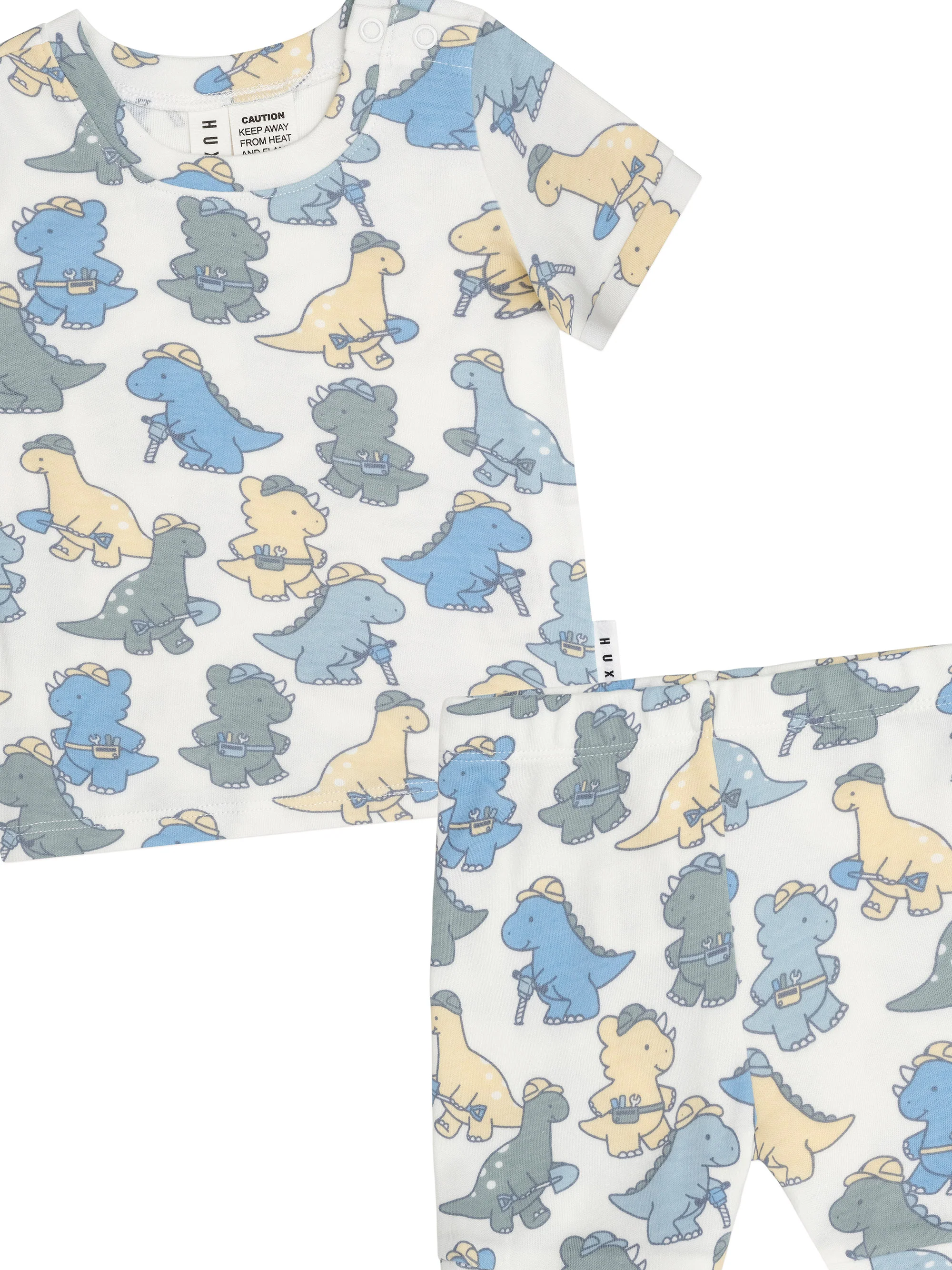 Construction Dinos Pyjamas - Multi - Image 4