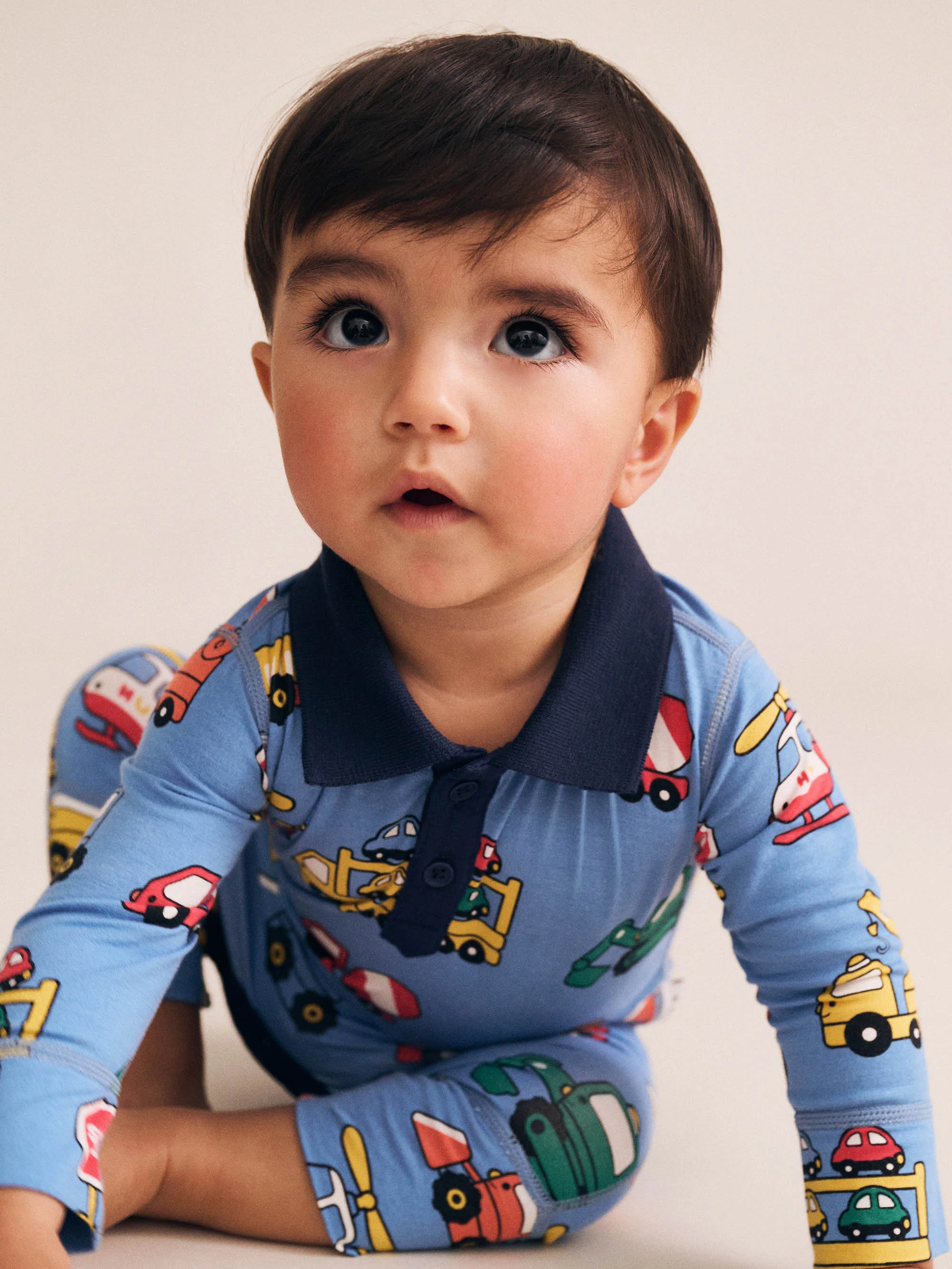 Construction Polo Romper - Image 2