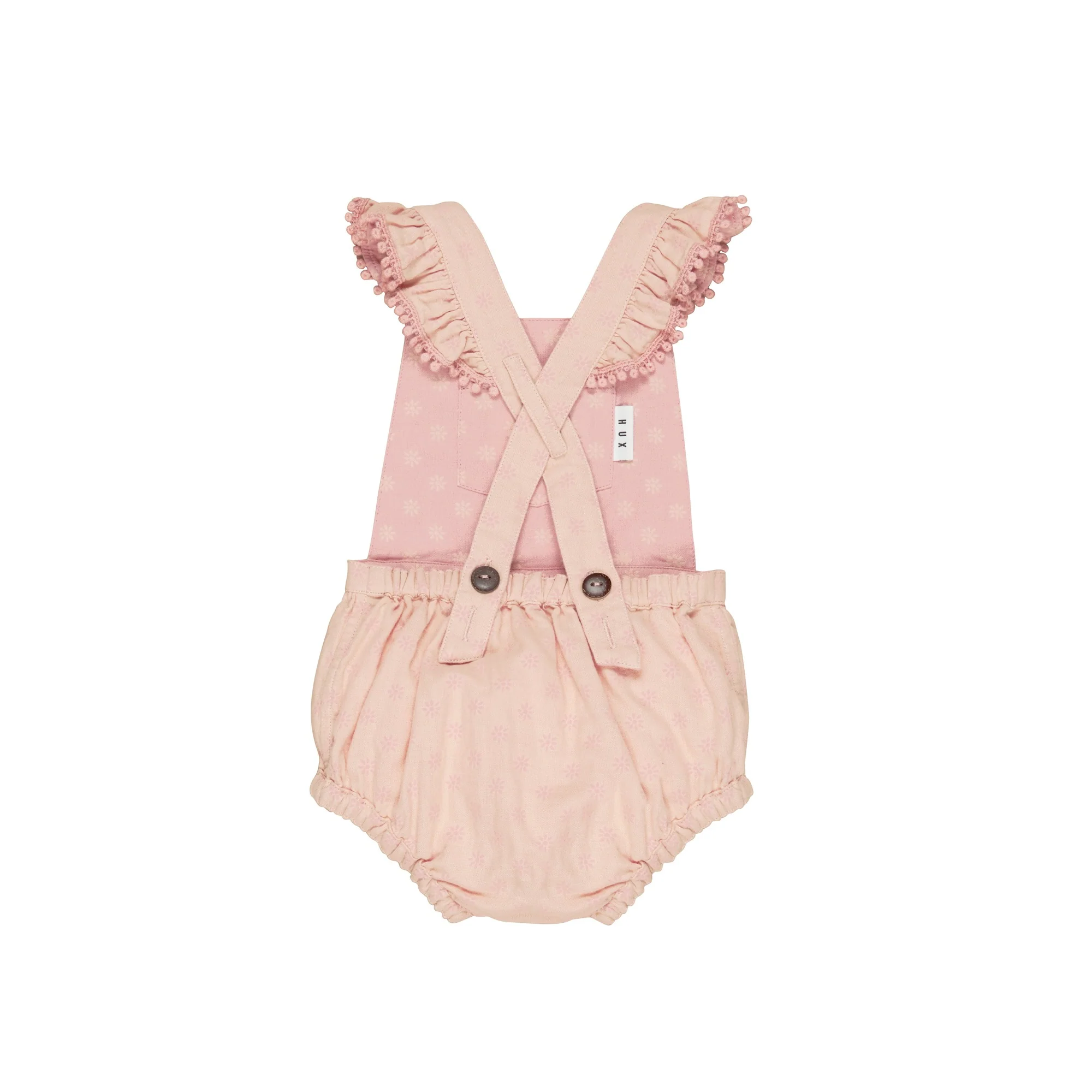 Daisy Reversible Playsuit - Dusty Rose + Sunkiss - Image 5