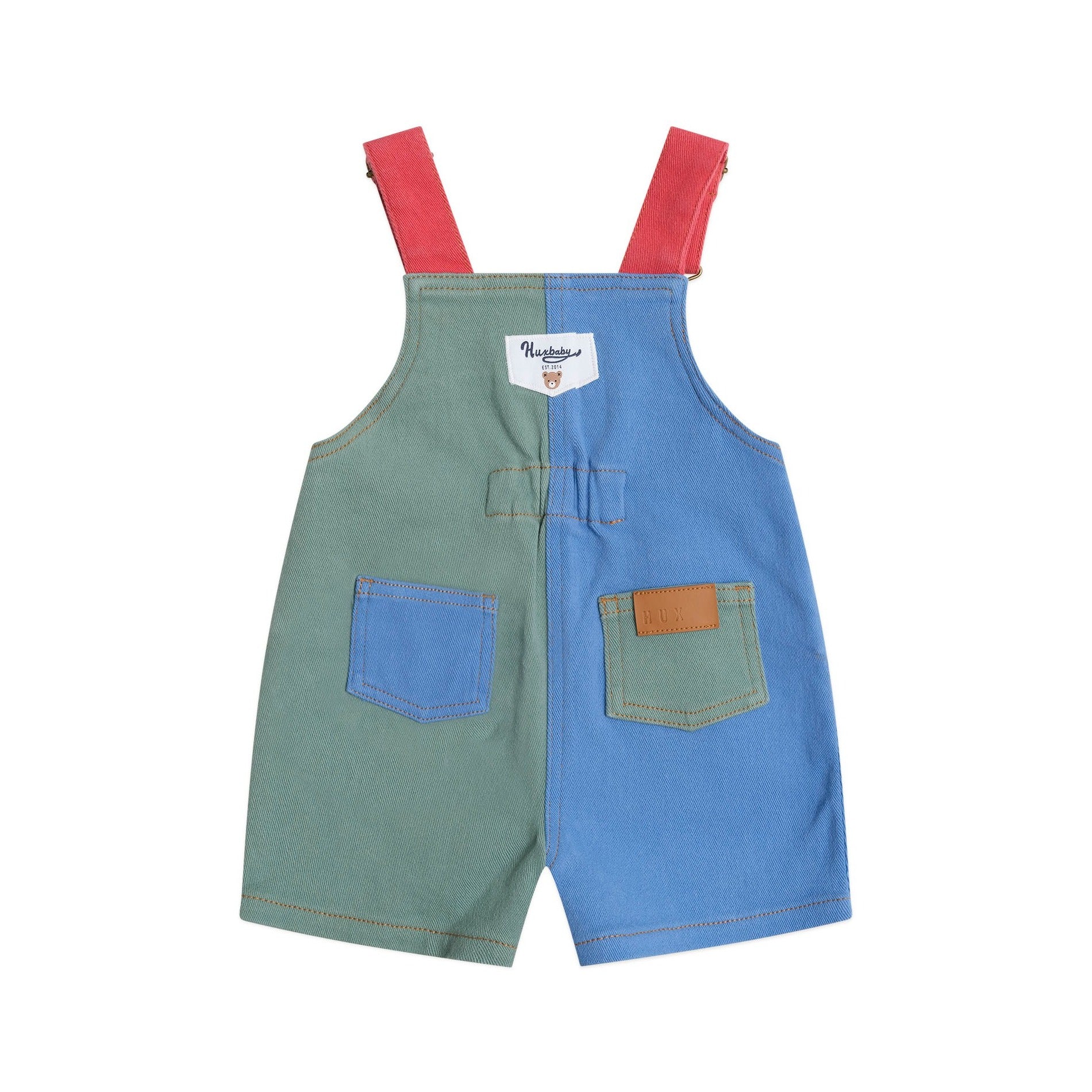Denim Short Overalls Multicolour - Image 6