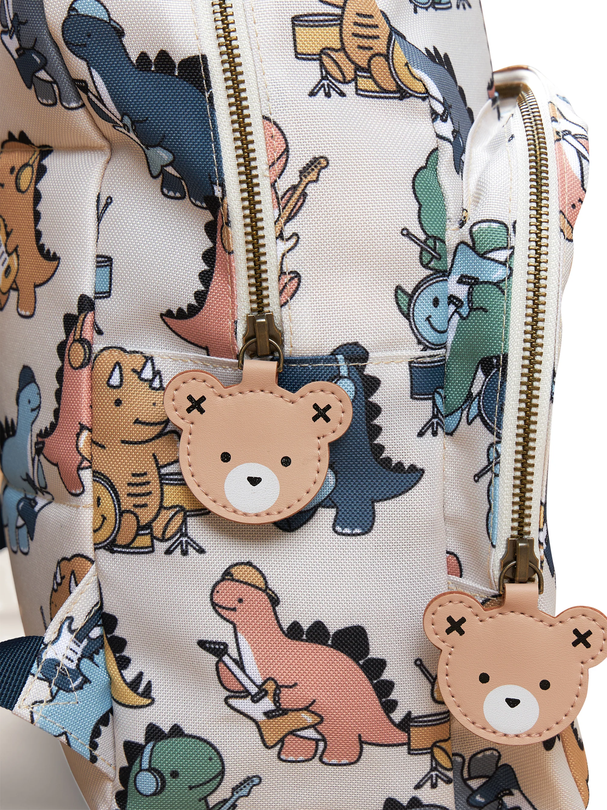 Dino Band Backpack - Almond Milk - Image 4