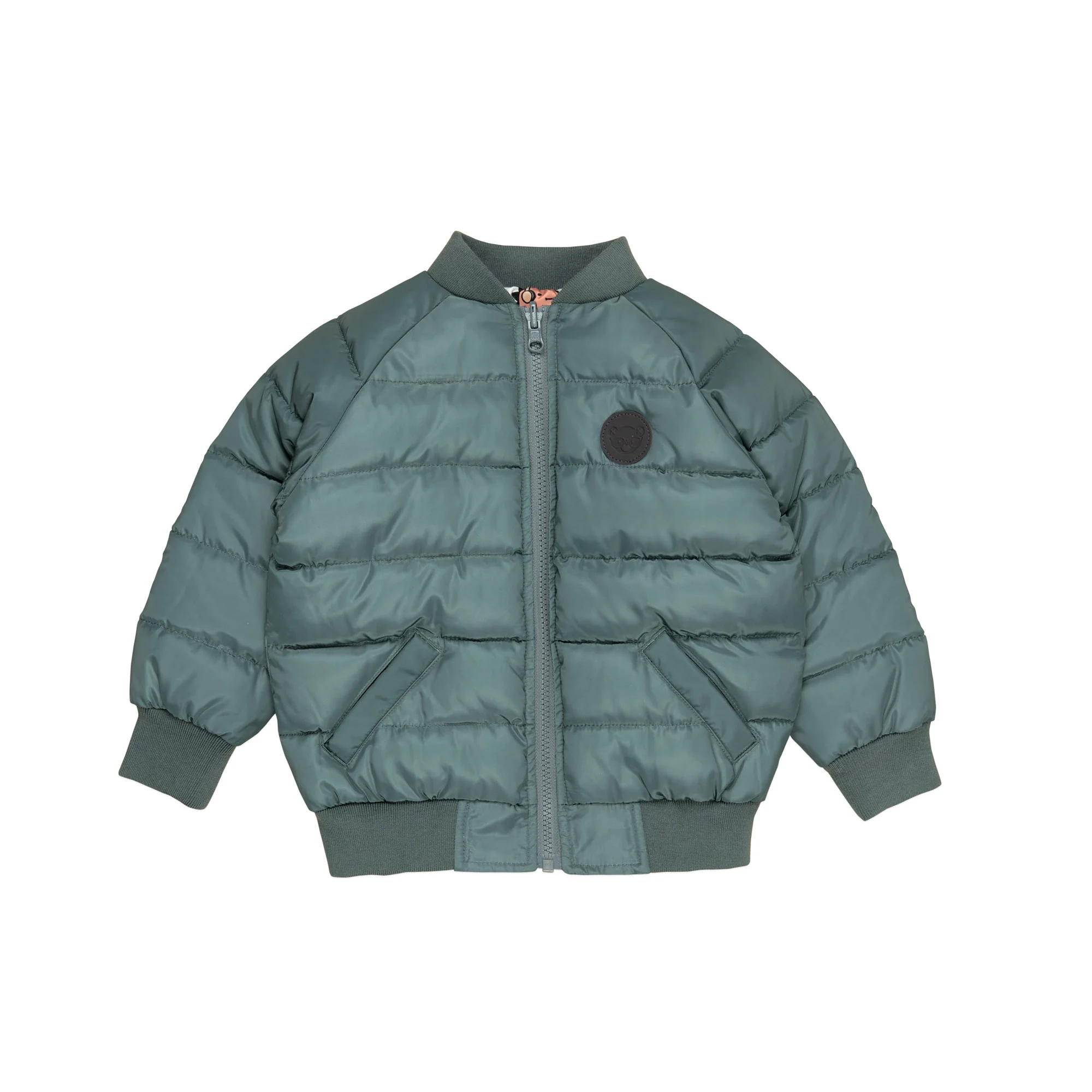 Dino Band Reversible Bomber - Light Spruce - Image 6