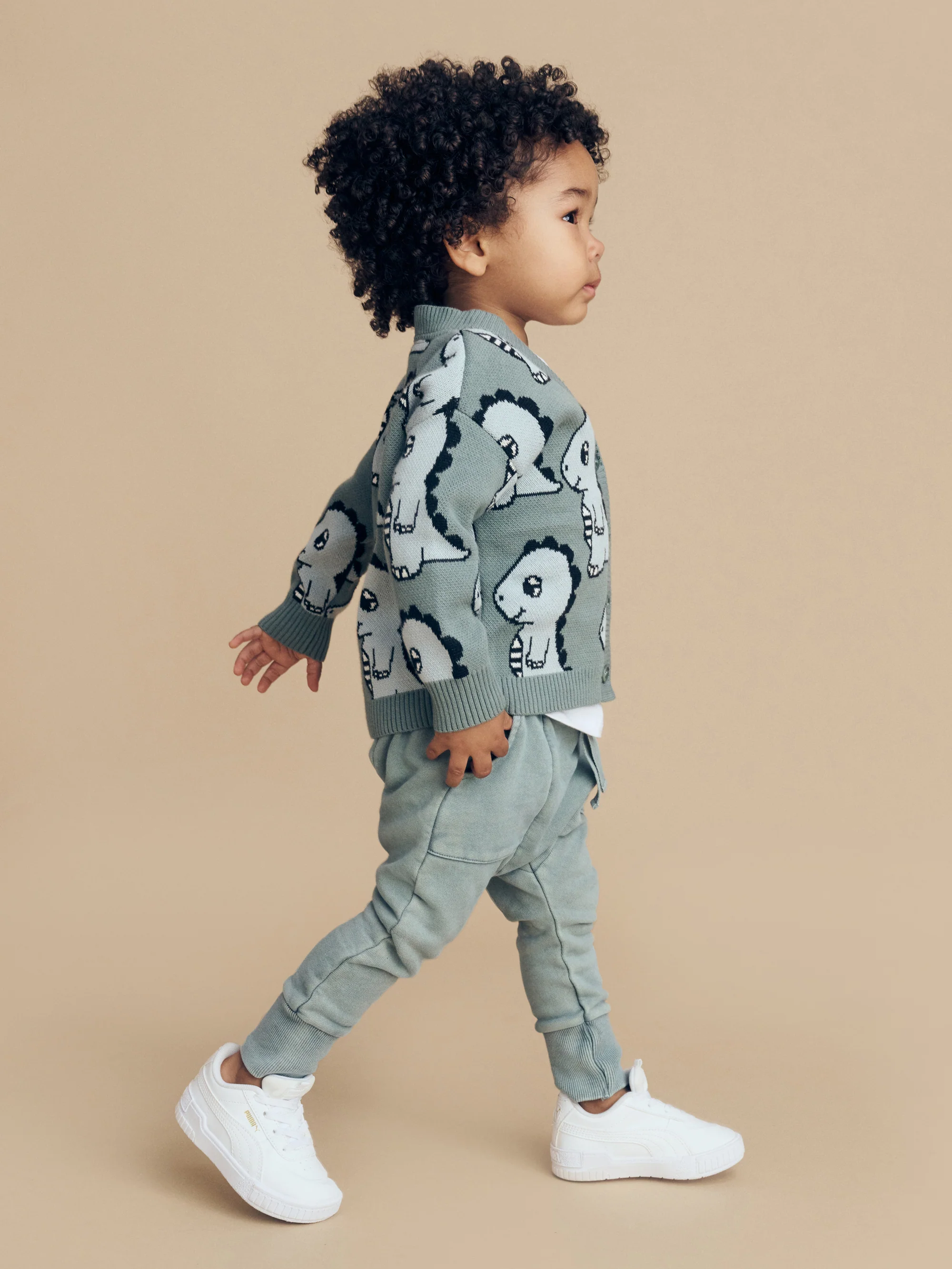 Huxbaby Dino Boxy Cardi - Image 2