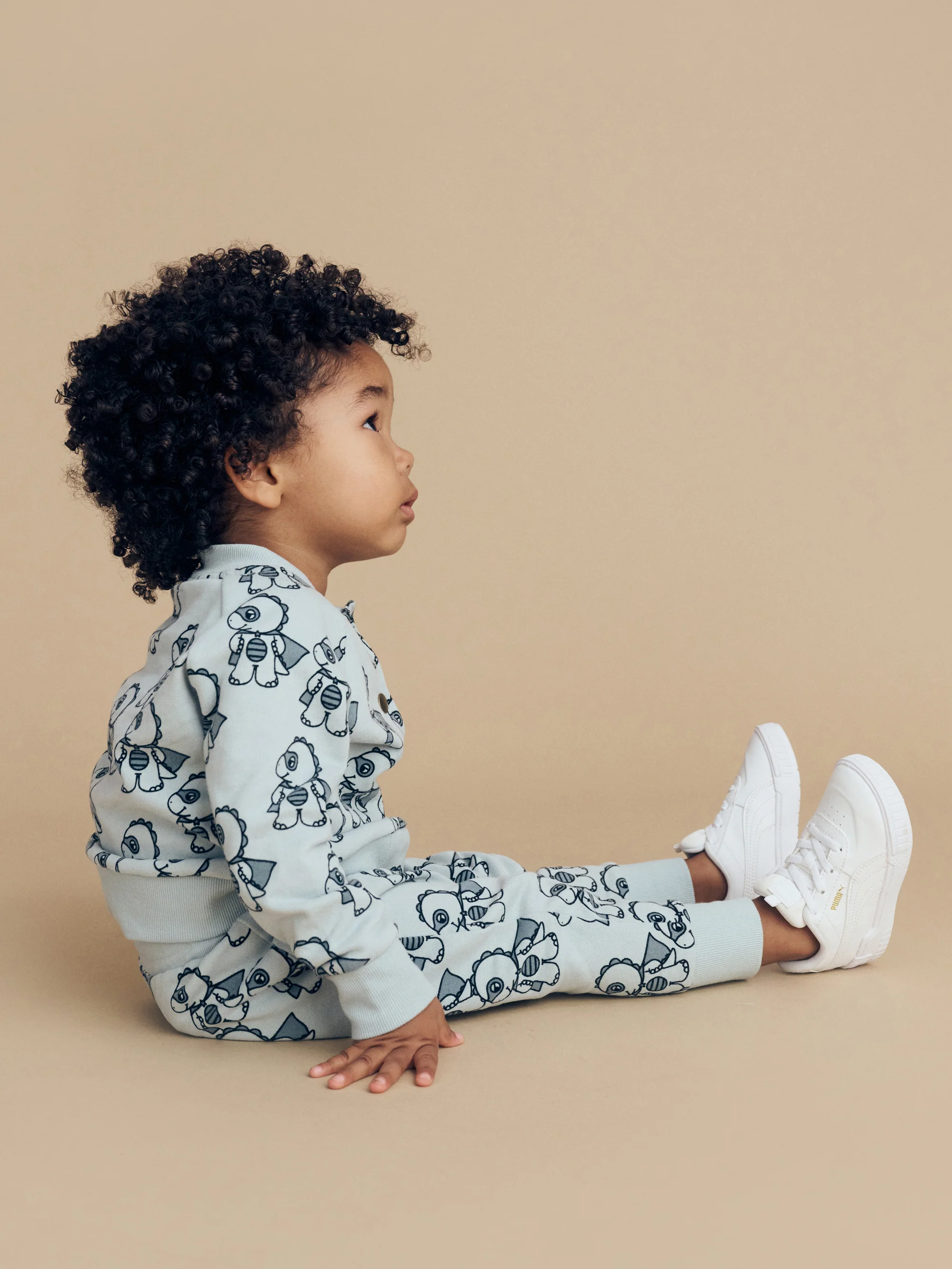 Huxbaby Dino Hero Terry Bomber Jacket - Image 2
