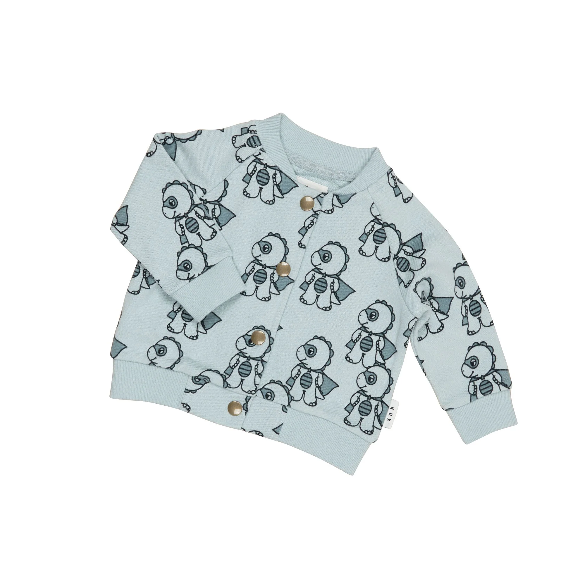 Huxbaby Dino Hero Terry Bomber Jacket - Image 3