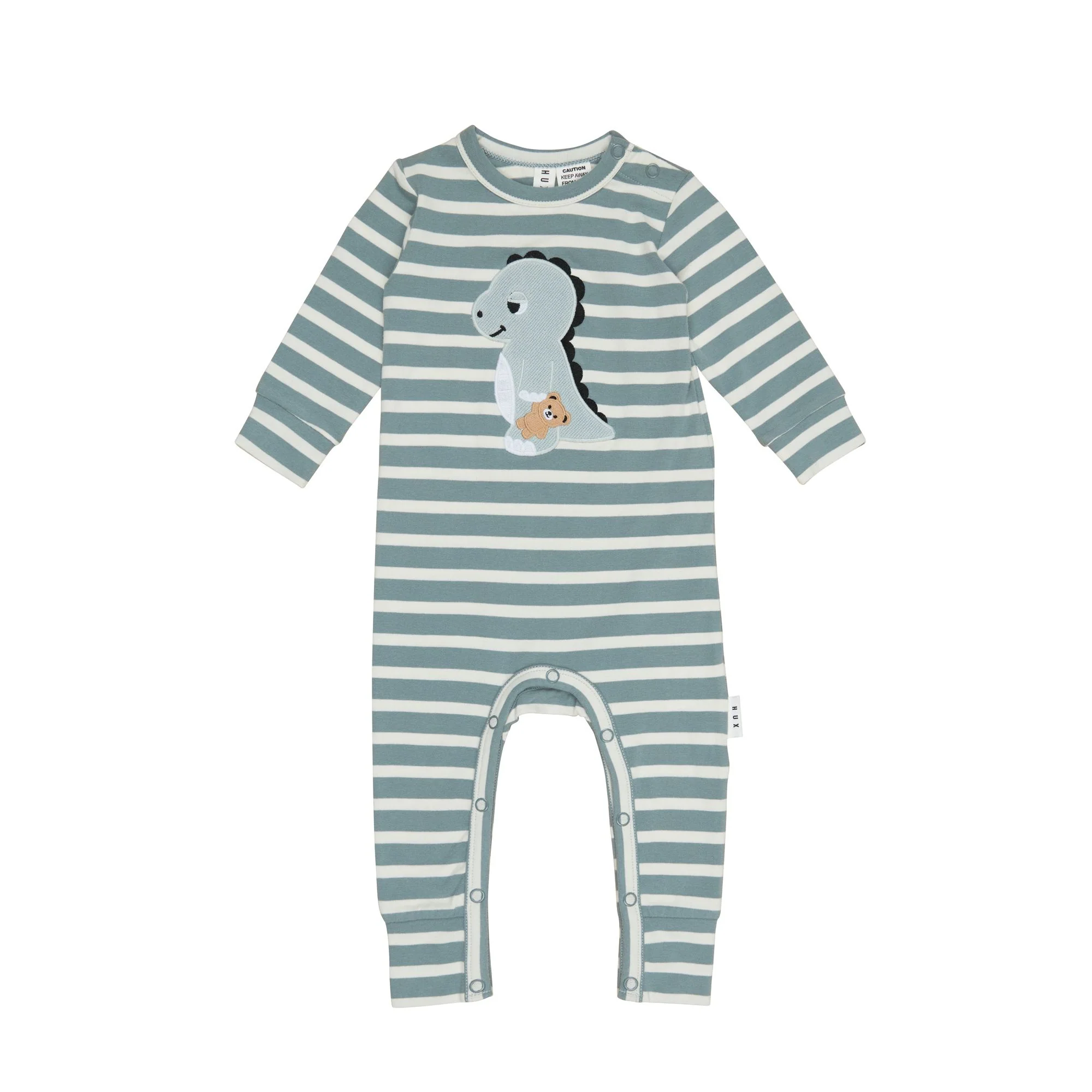 Dino Stripe Romper