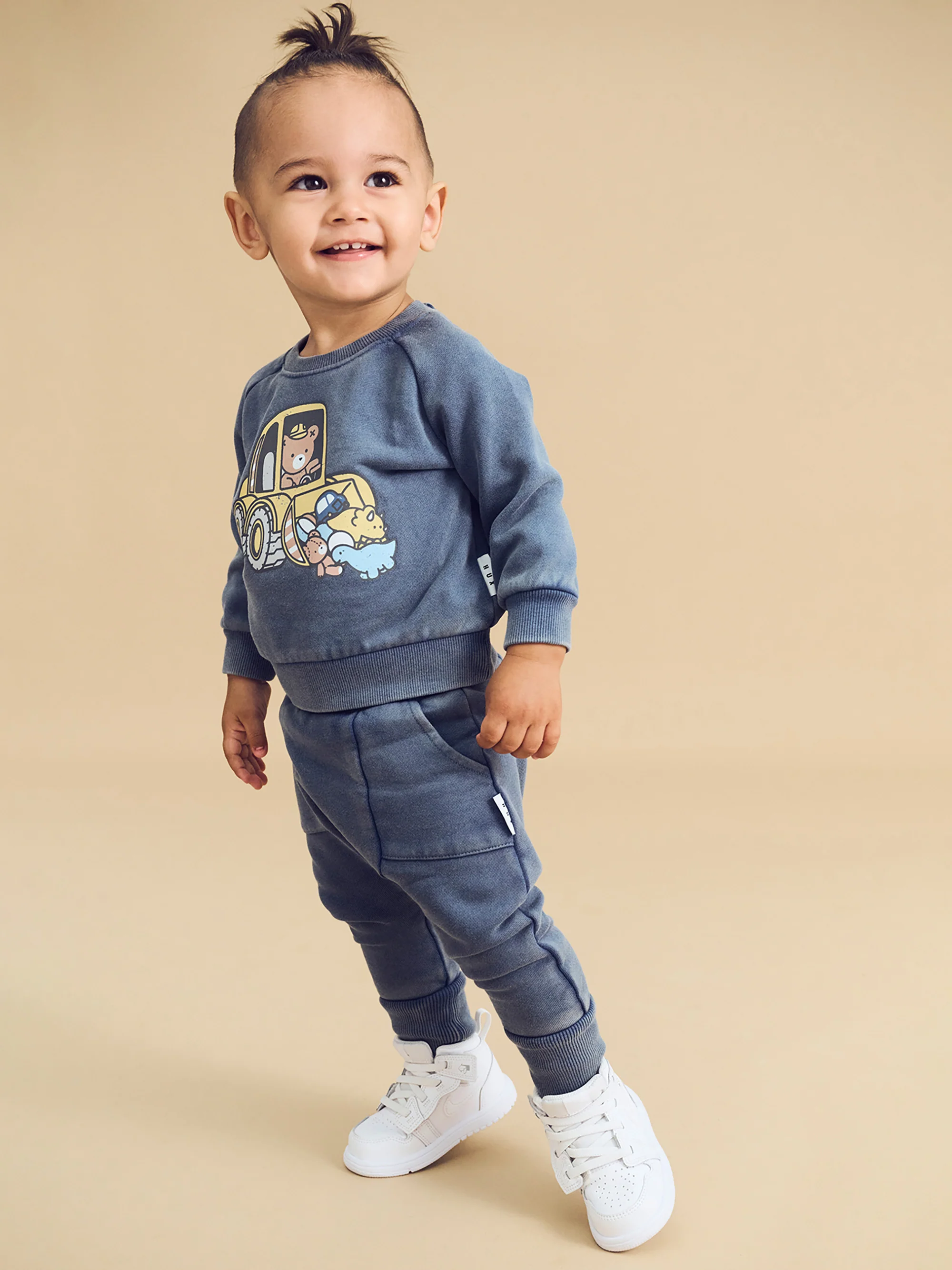 Drop Crotch Pant - Washed Navy - Image 3