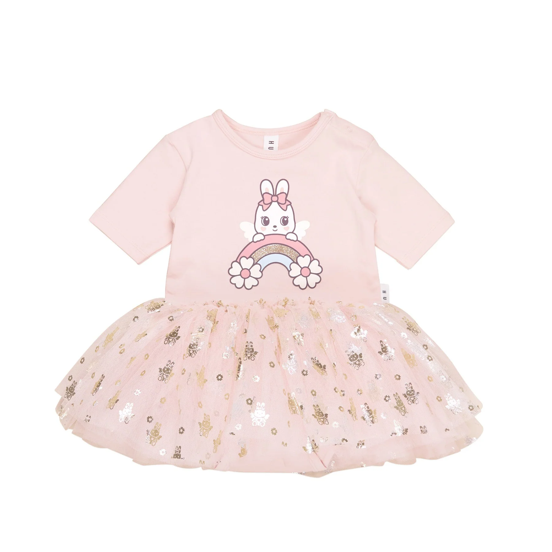 Fairy Bunny Ballet Onesie - Pink Pearl