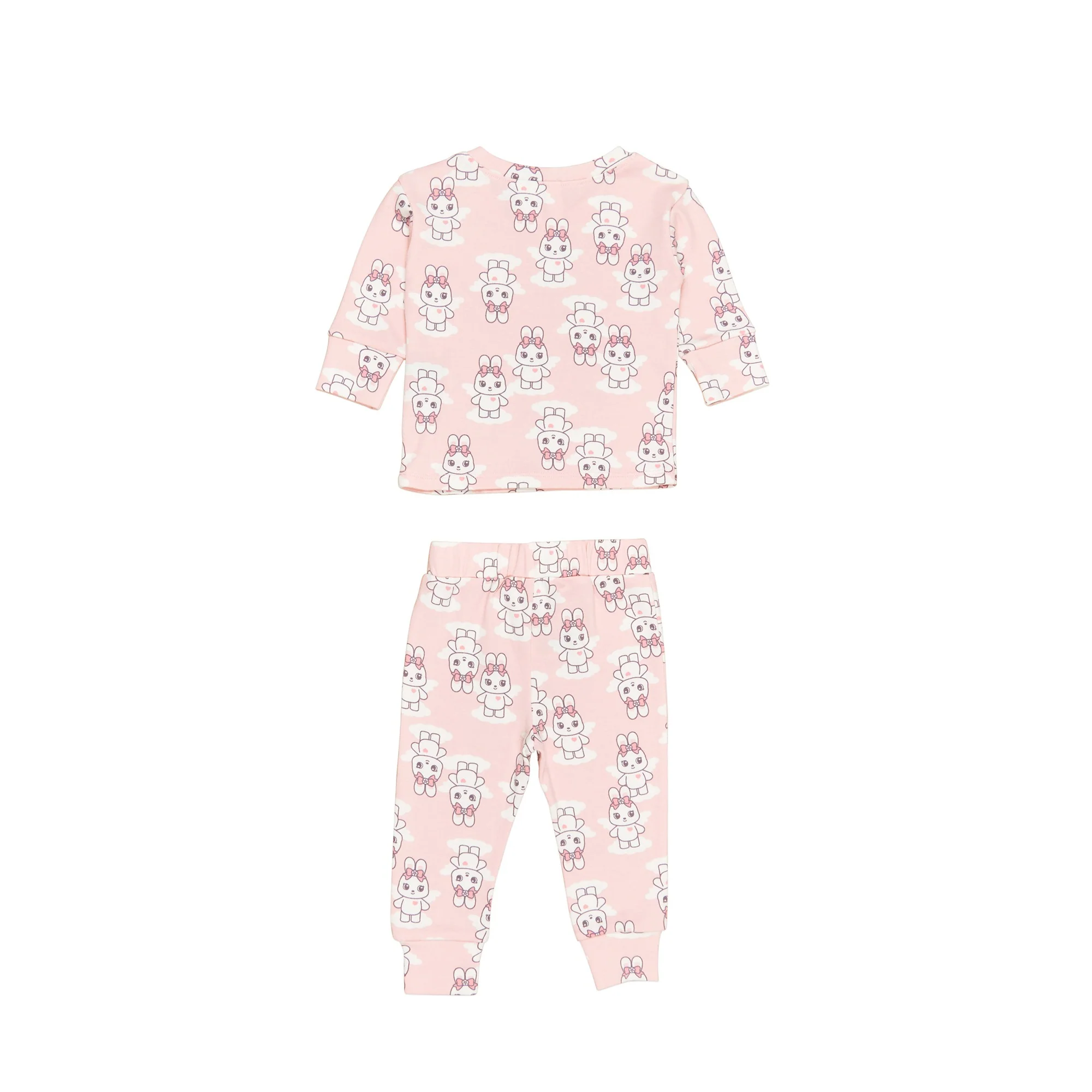 Fairy Bunny Pj Set - Rosebud - Image 4