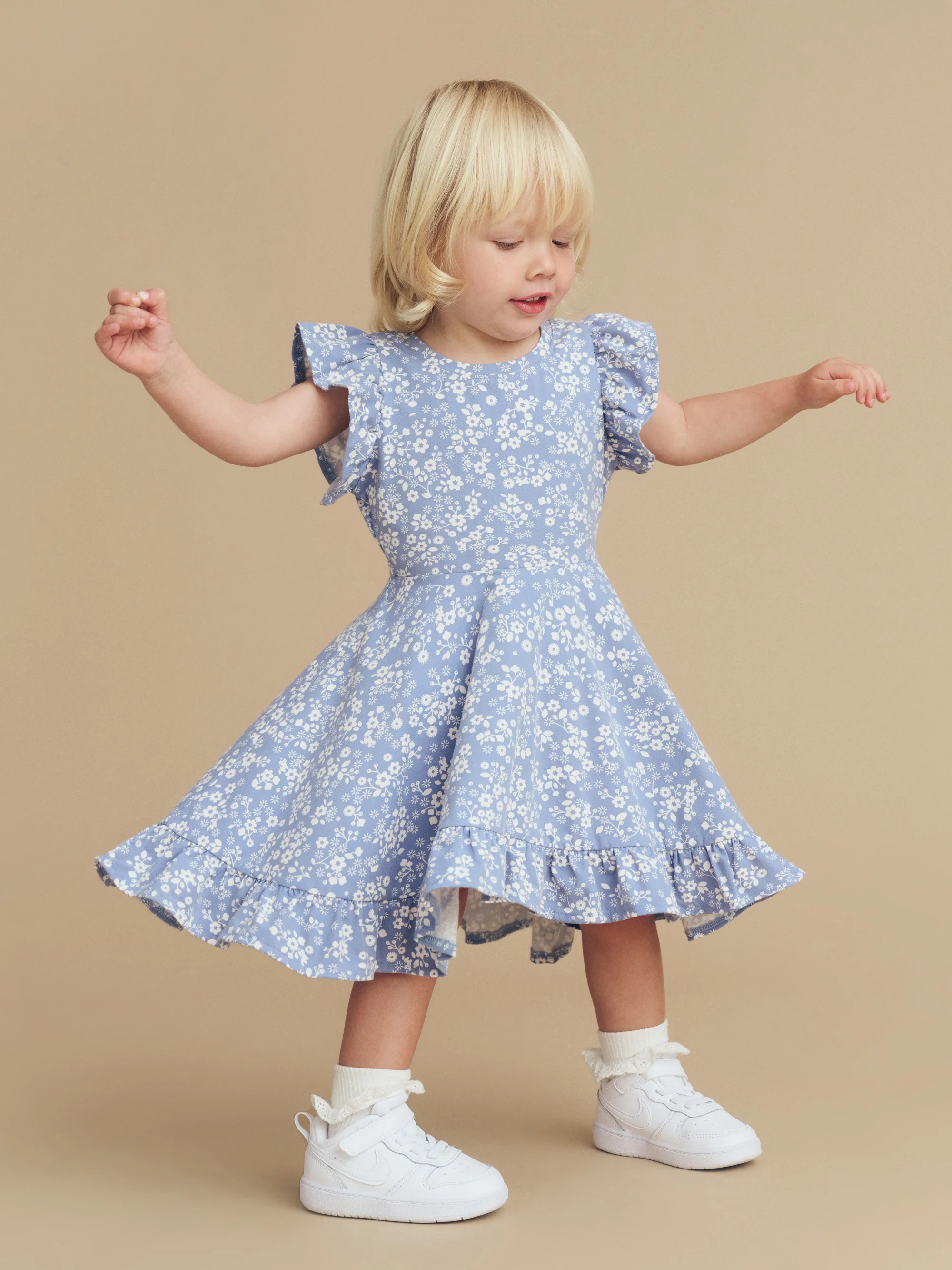 Floral Lake Swing Dress - Image 4