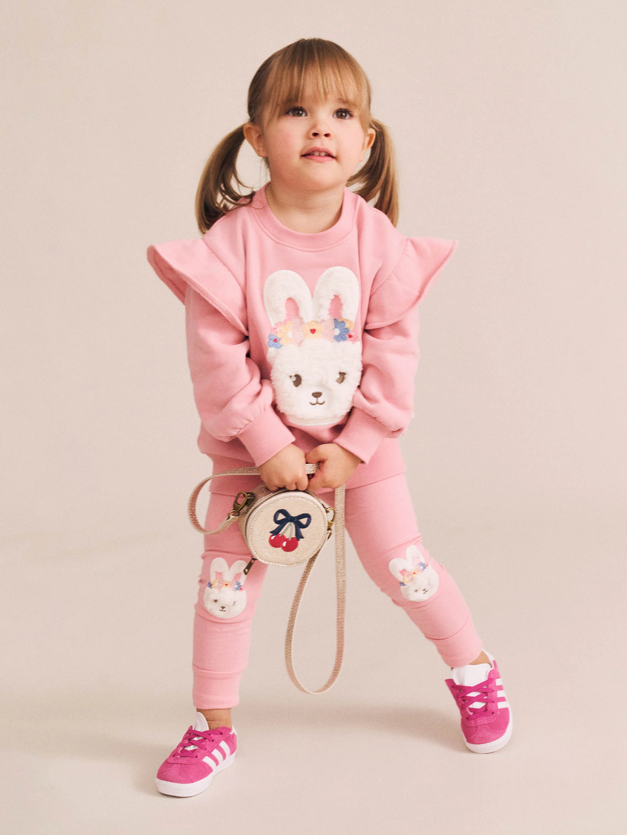 Flower Field Bunny Sweatshirt - Image 2