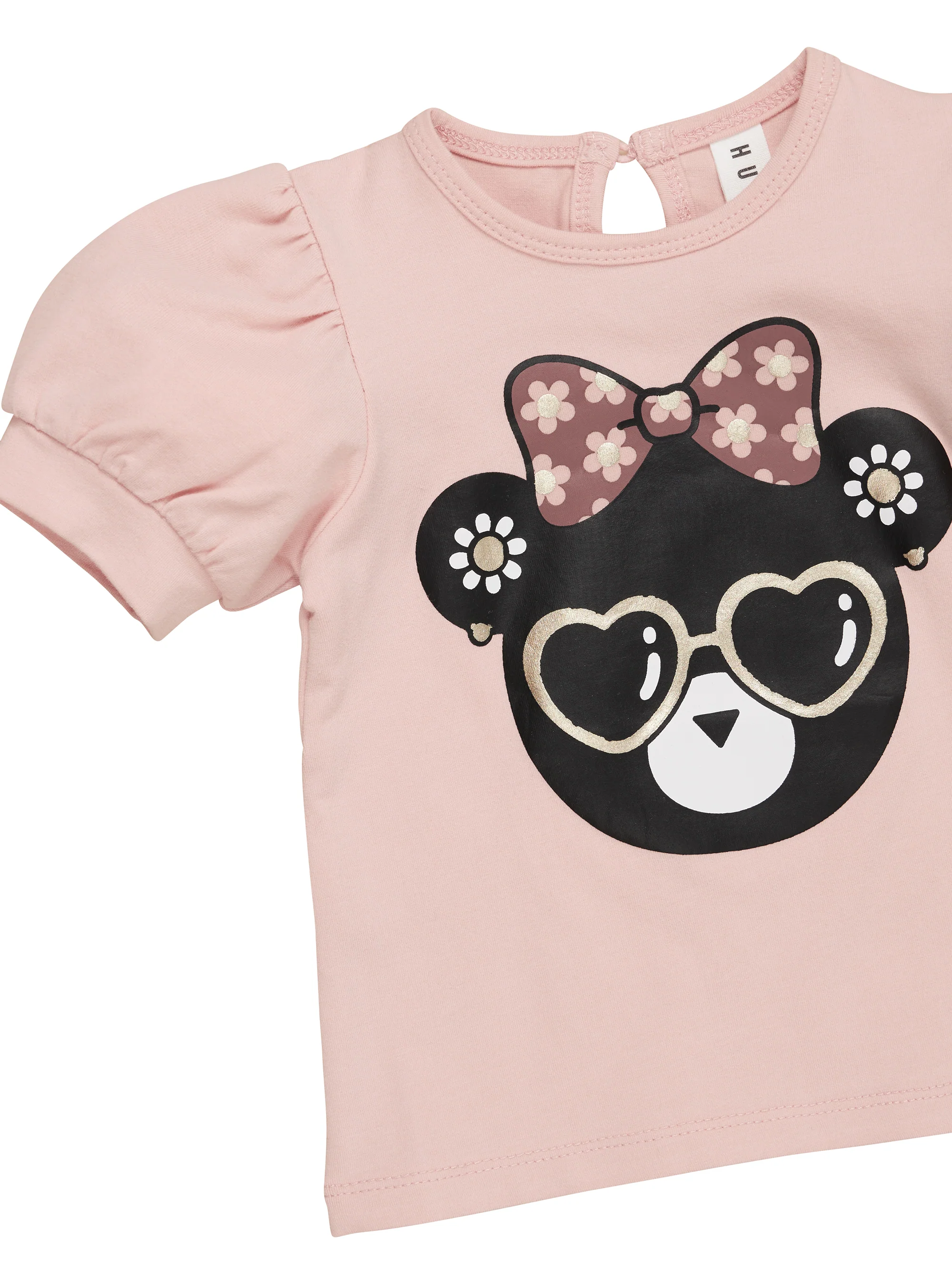 Huxbaby Flower Hux Bear Puff T-Shirt Rosebud - Image 3