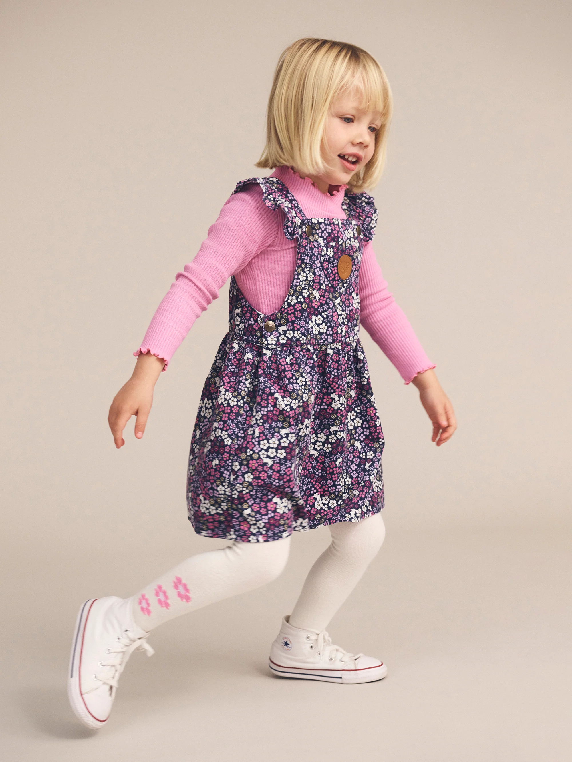 Huxbaby Flower Tights - Image 2