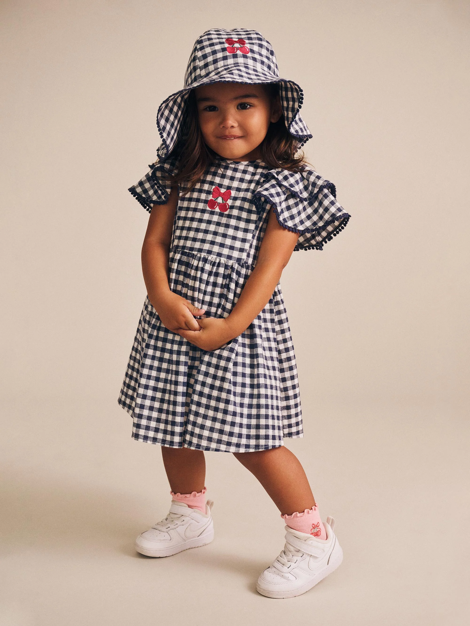 Frilly Sunhat Cherry Pie Check - Image 2