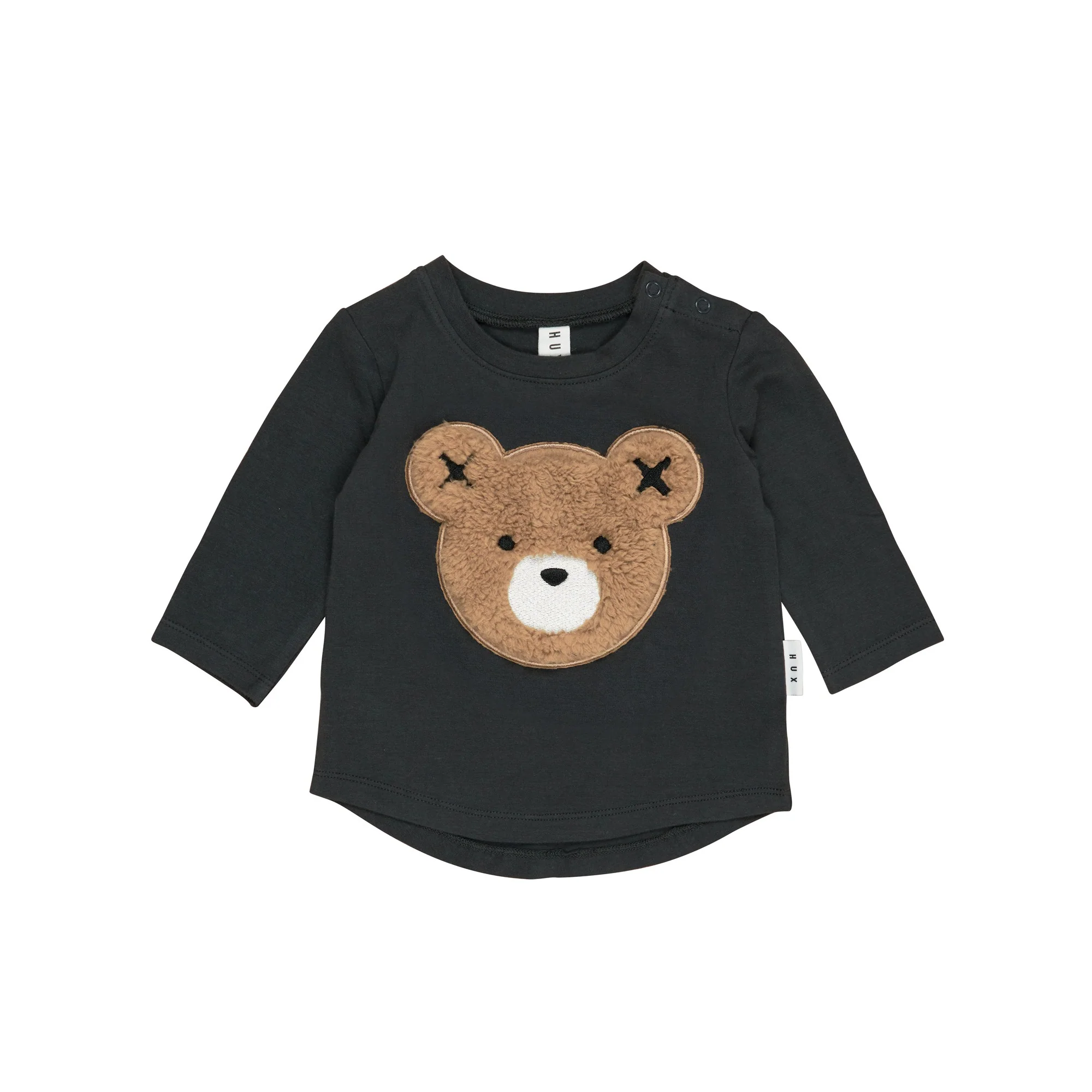 Fur Hux Top - Soft Black