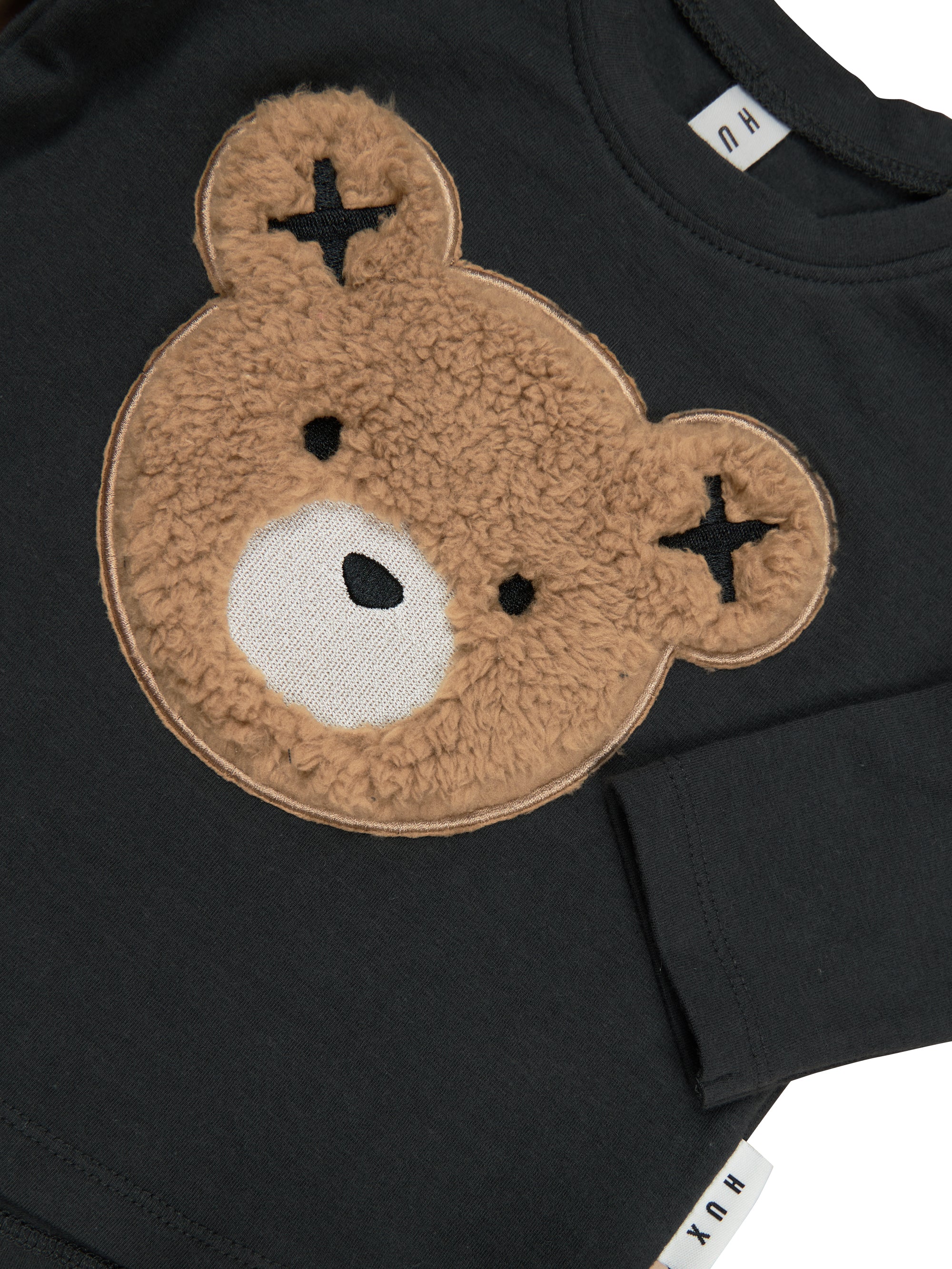 Fur Hux Top - Soft Black - Image 4