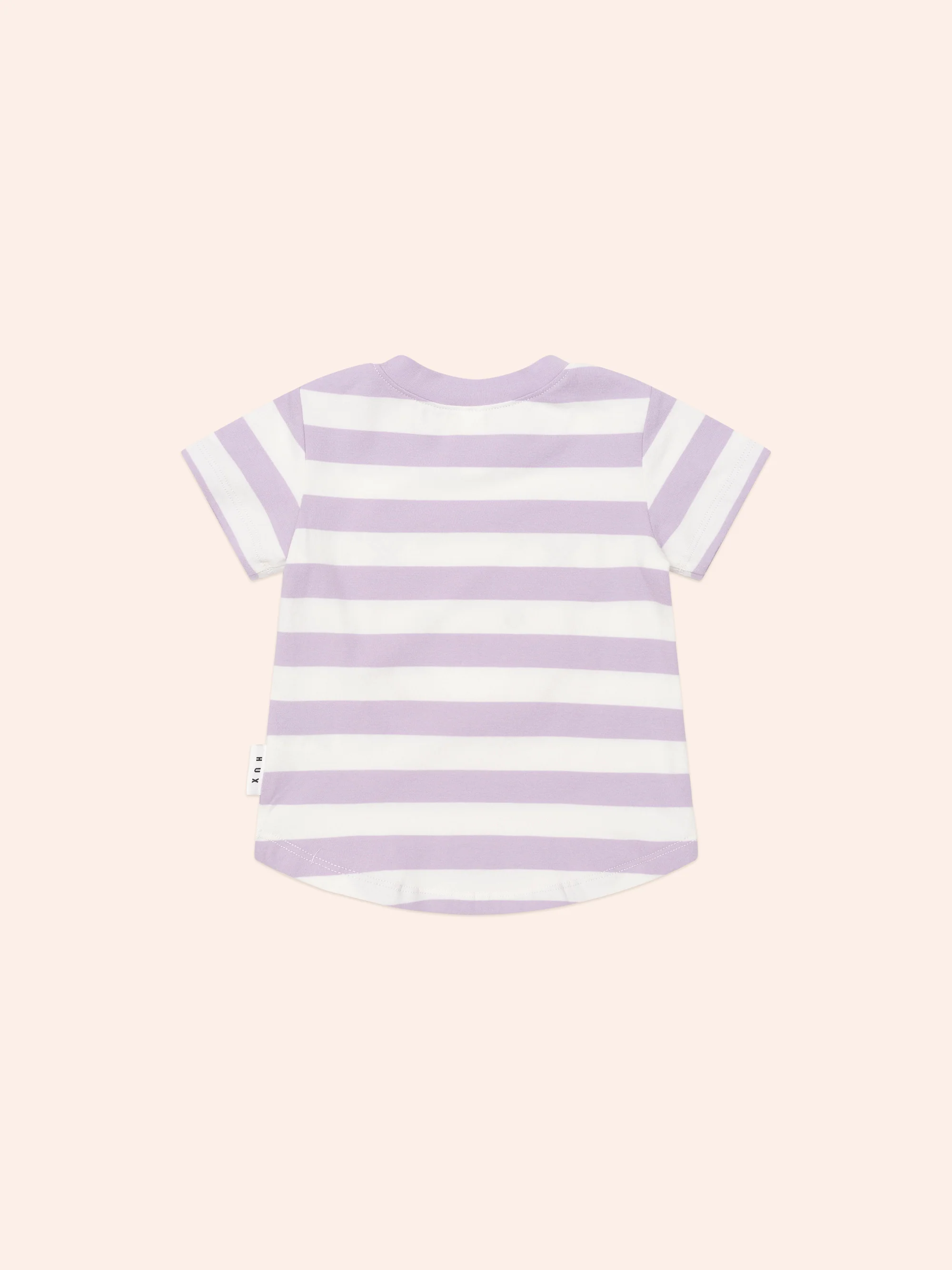 Huxbaby Furry Hux Orchid Stripe T-Shirt - Image 5