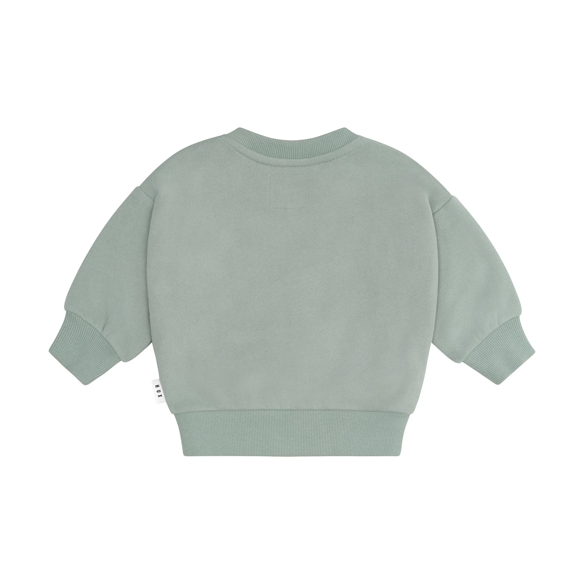 Furry Hux Sweatshirt Mineral Green - Image 2