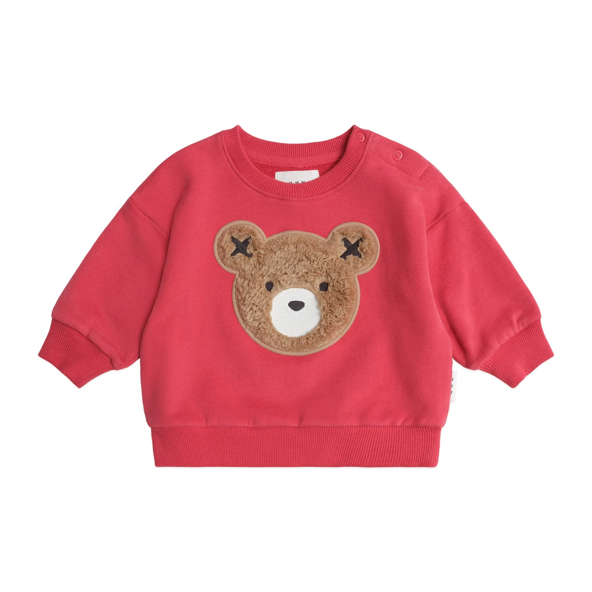 Huxbaby Furry Huxbear Sweatshirt Red