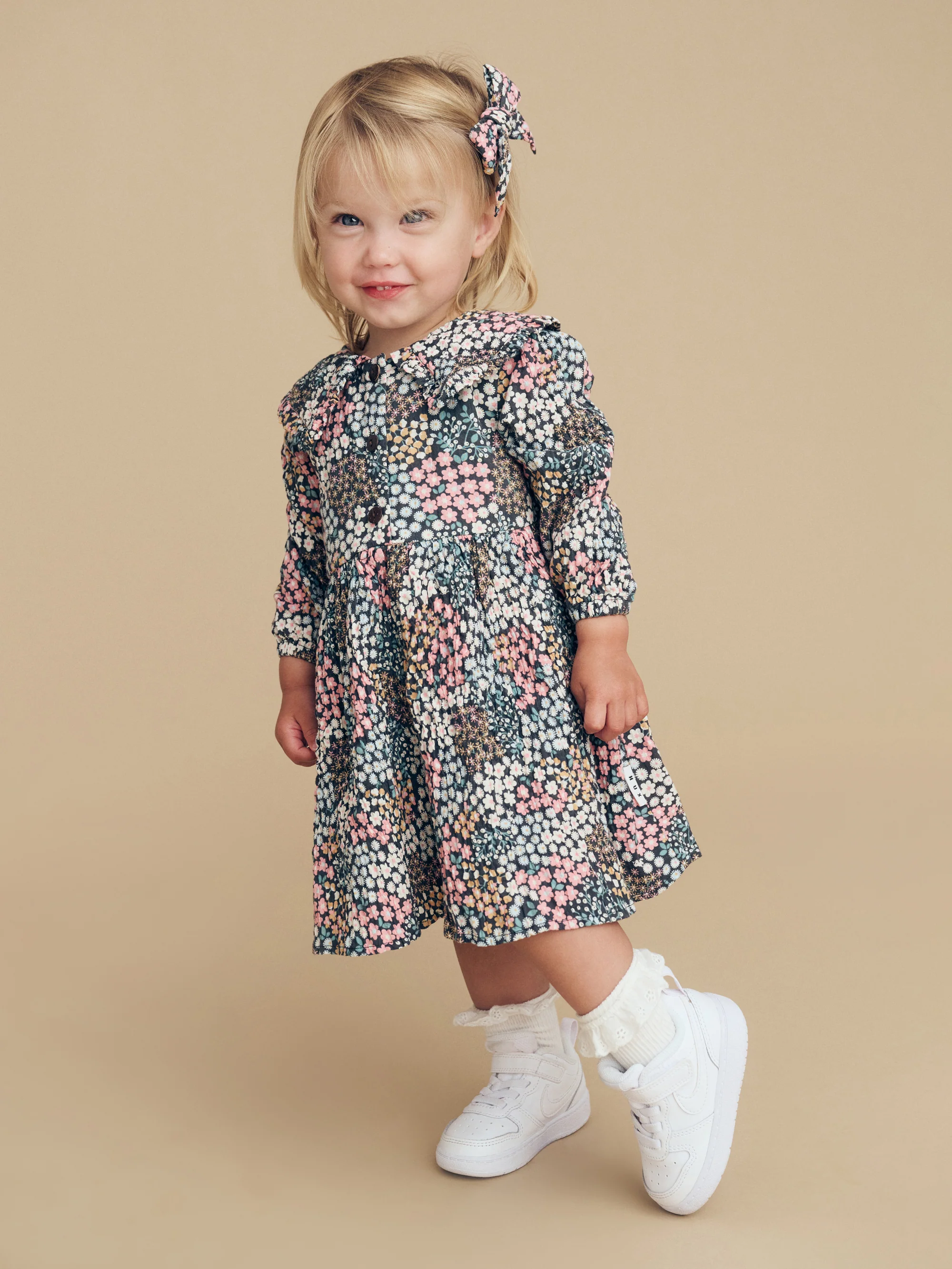 Huxbaby Garden Floral Collar Dress - Image 2