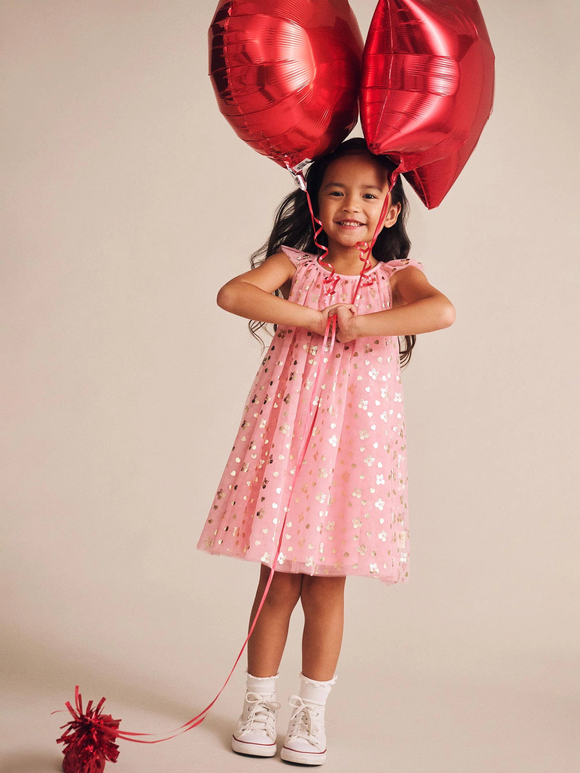 Golden Cherries Princess Tulle Dress - Image 3