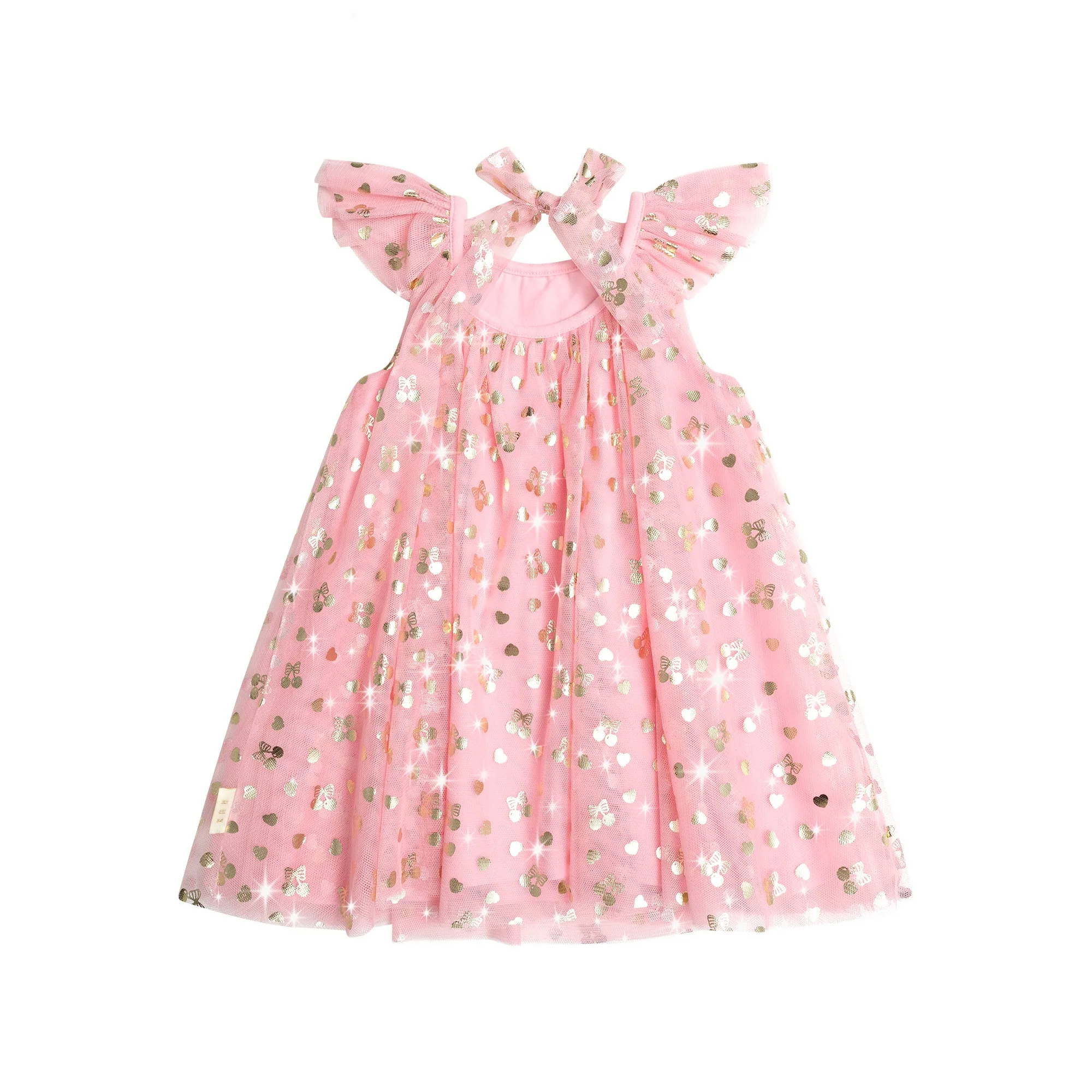 Golden Cherries Princess Tulle Dress - Image 4