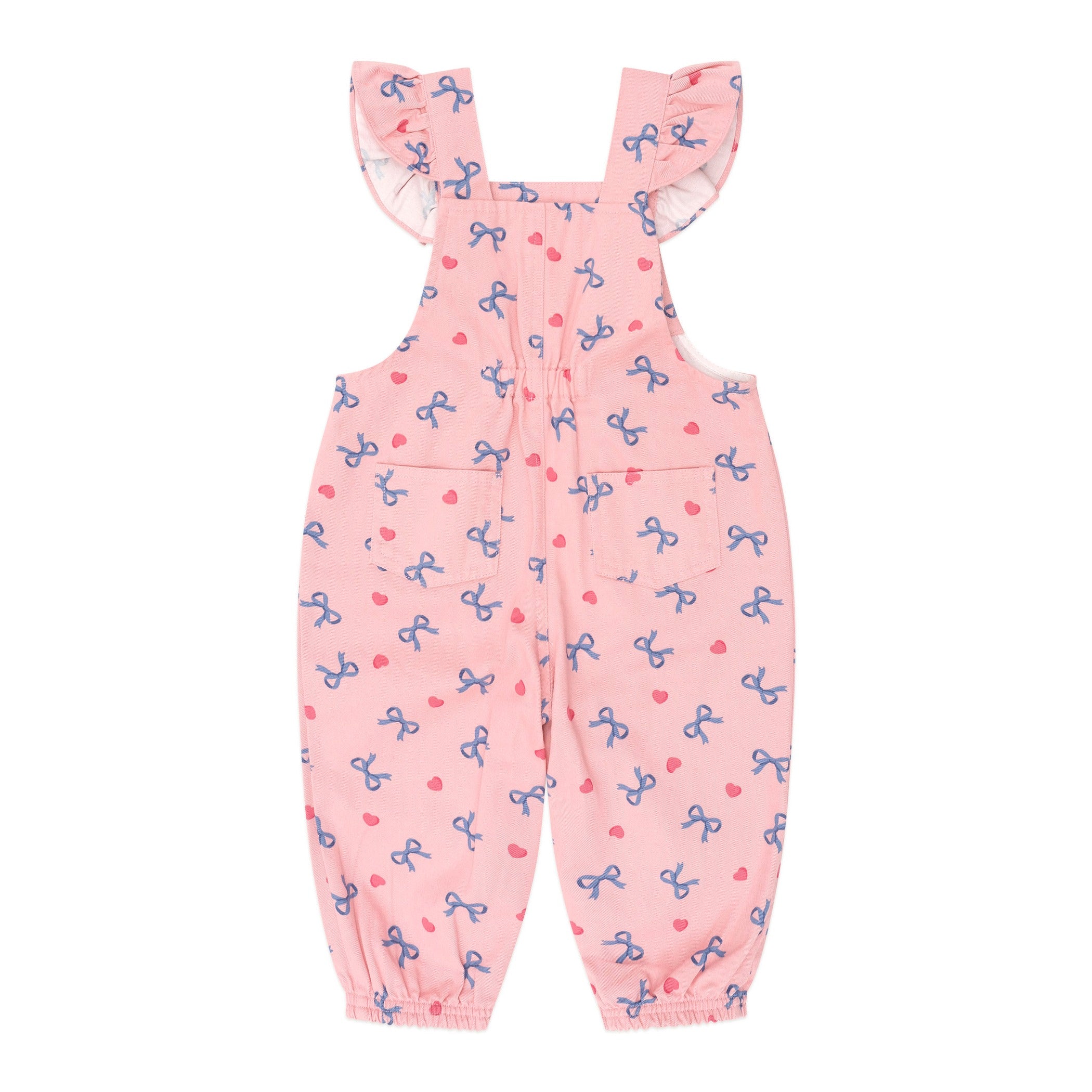Hearts And Bows Frill Overalls - Image 6